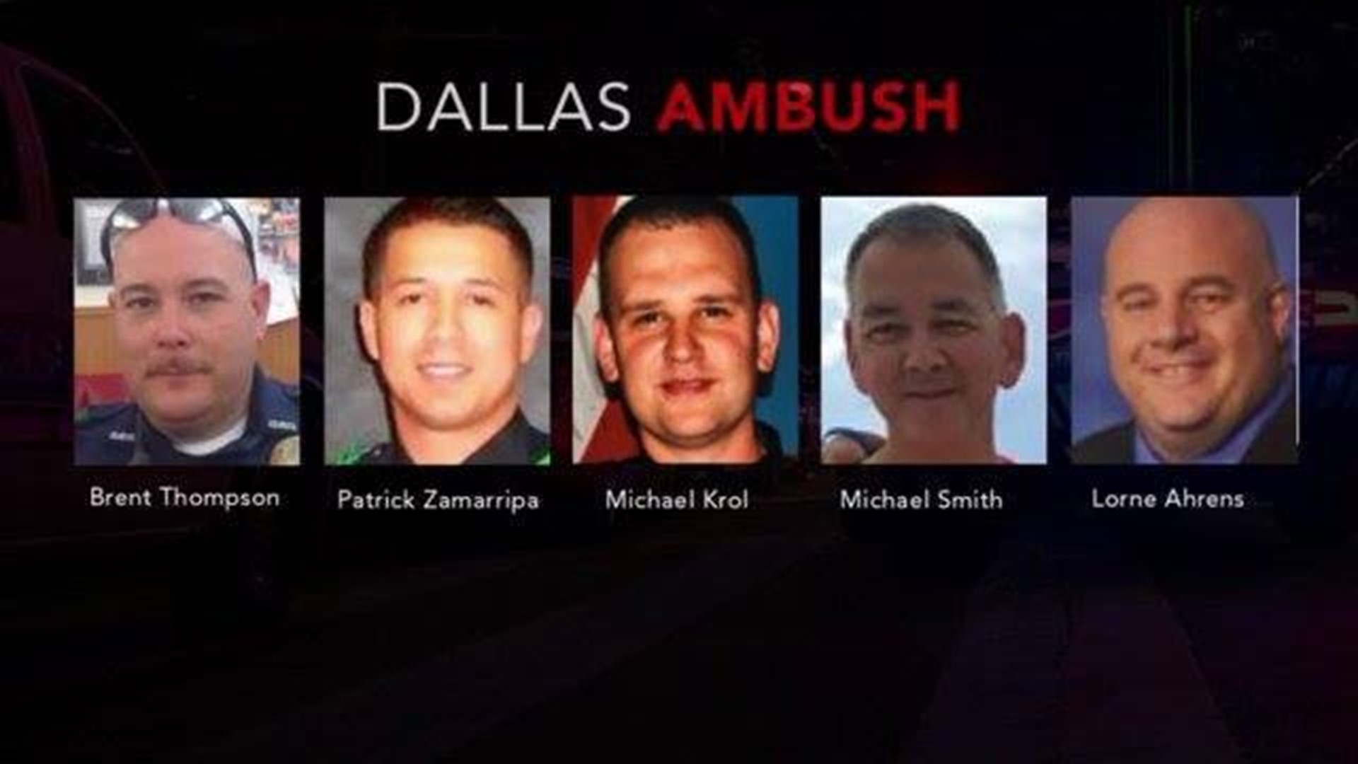 Dallas shooting victims Who are the slain officers?