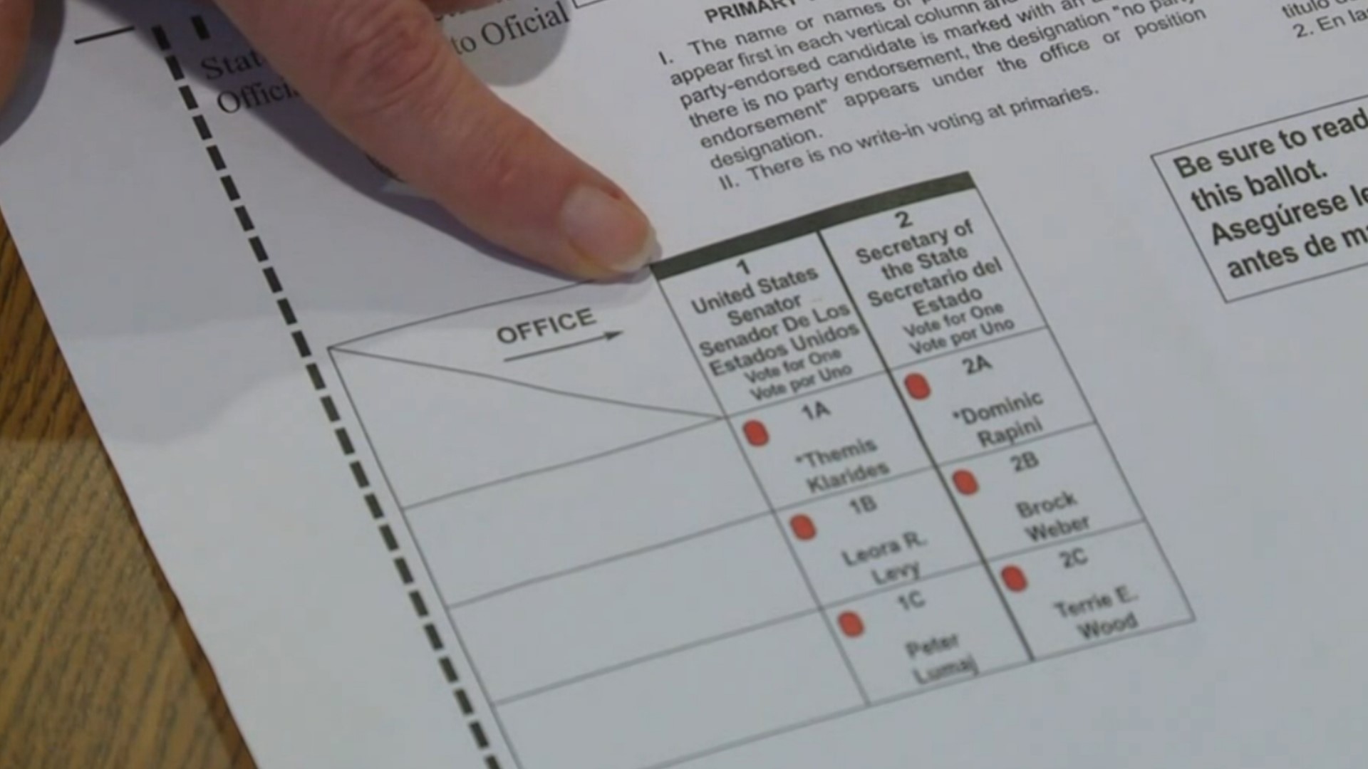 Primary day is now just one week away. FOX61’s Julia LeBlanc is in Hamden with the boxes voters need to check before heading to the polls next week.
