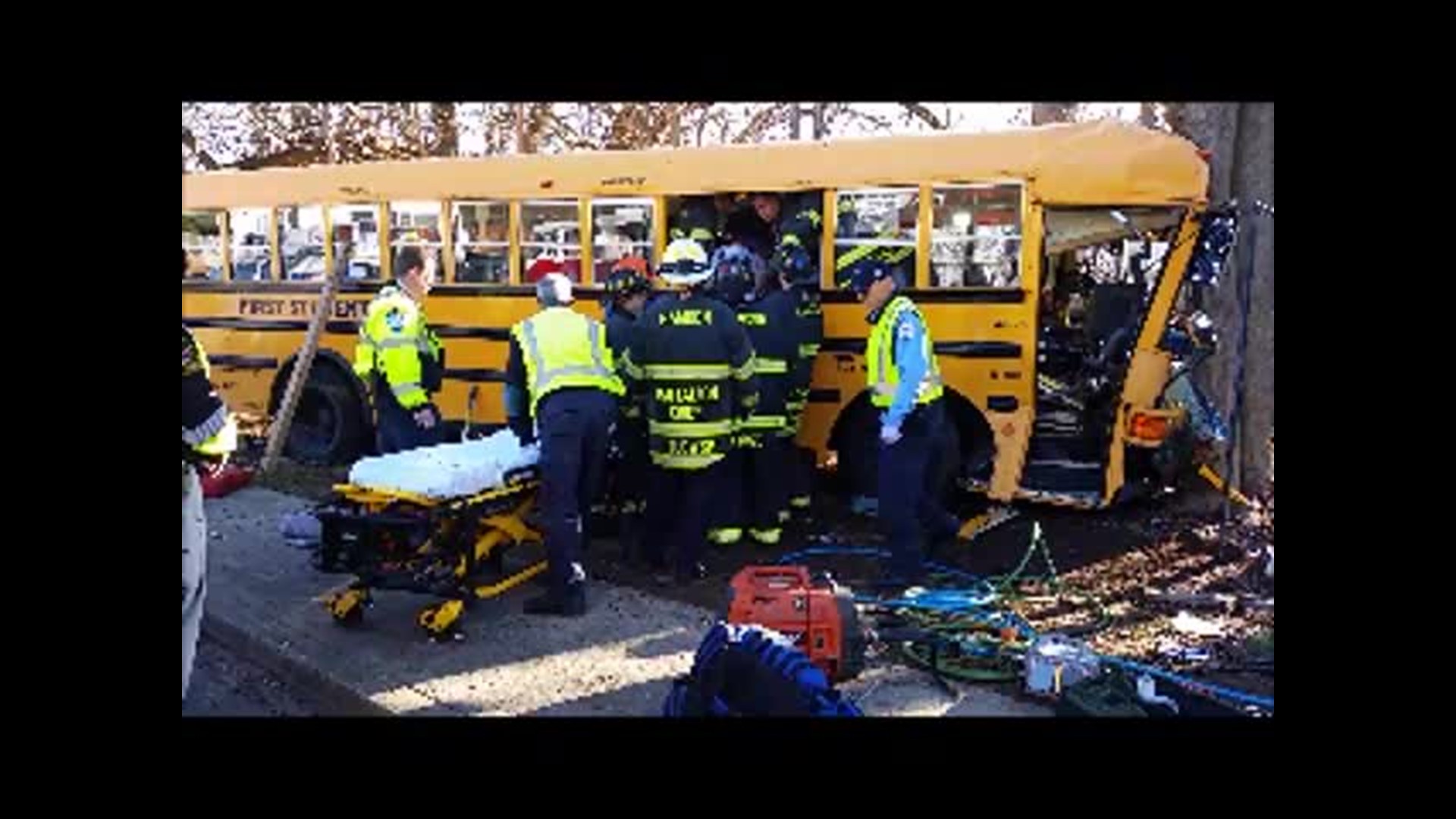 Hamden School bus accident