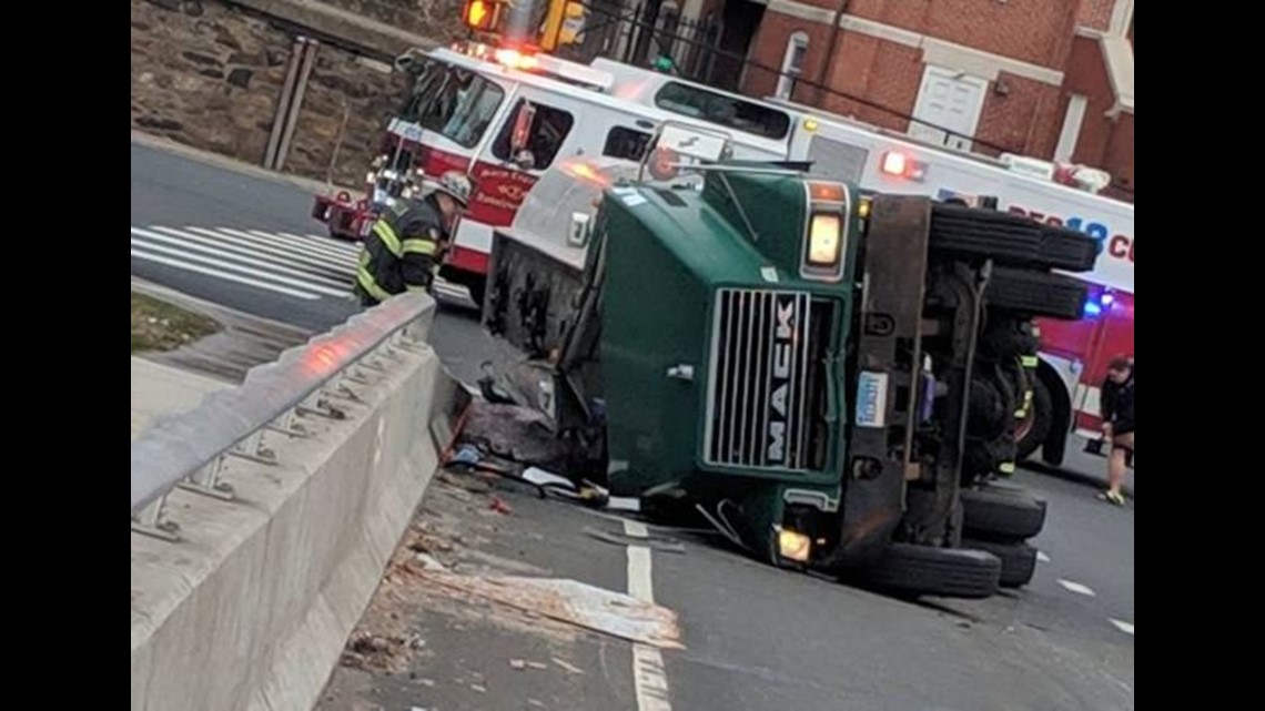 Route 34 reopens in Derby after truck accident