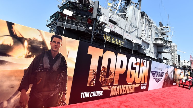Top Gun: Maverick  On Board the USS Roosevelt (2022 Movie) 