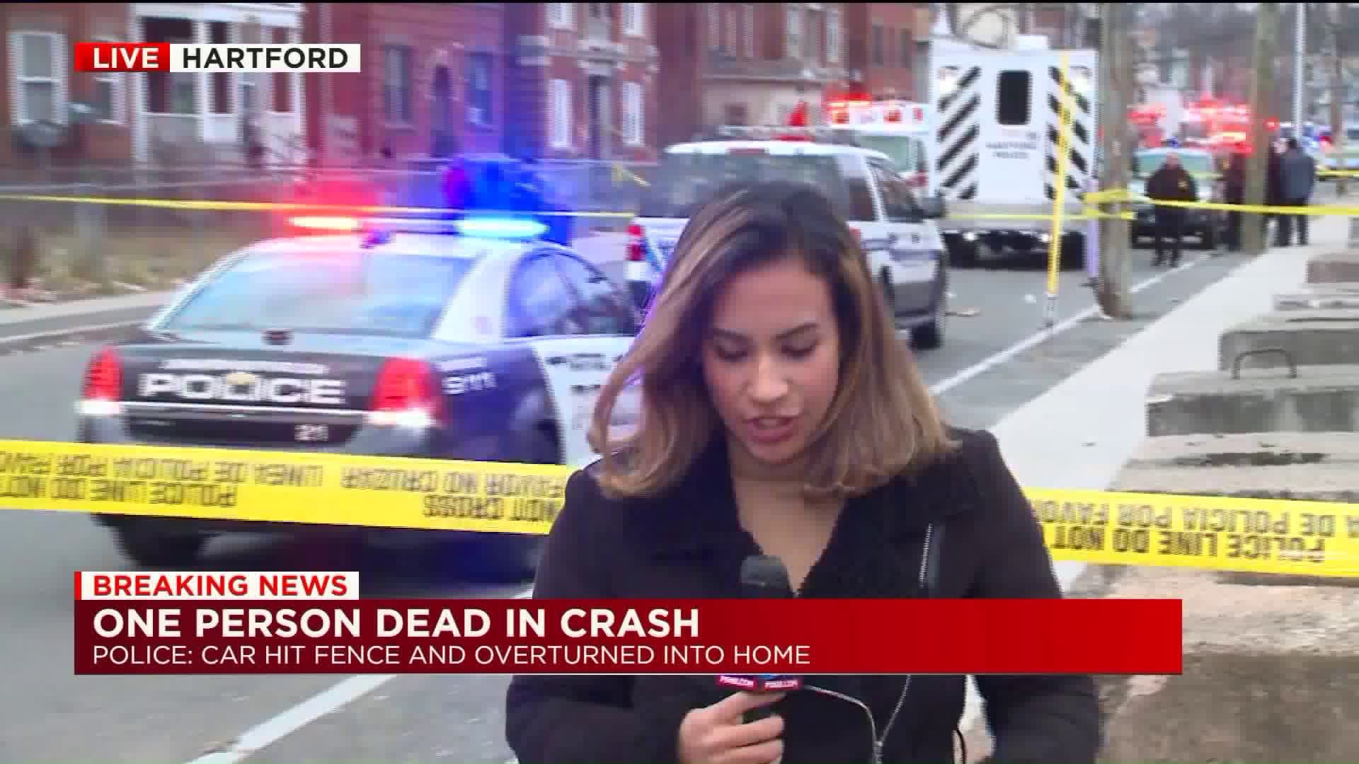 Hartford police investigating fatal crash