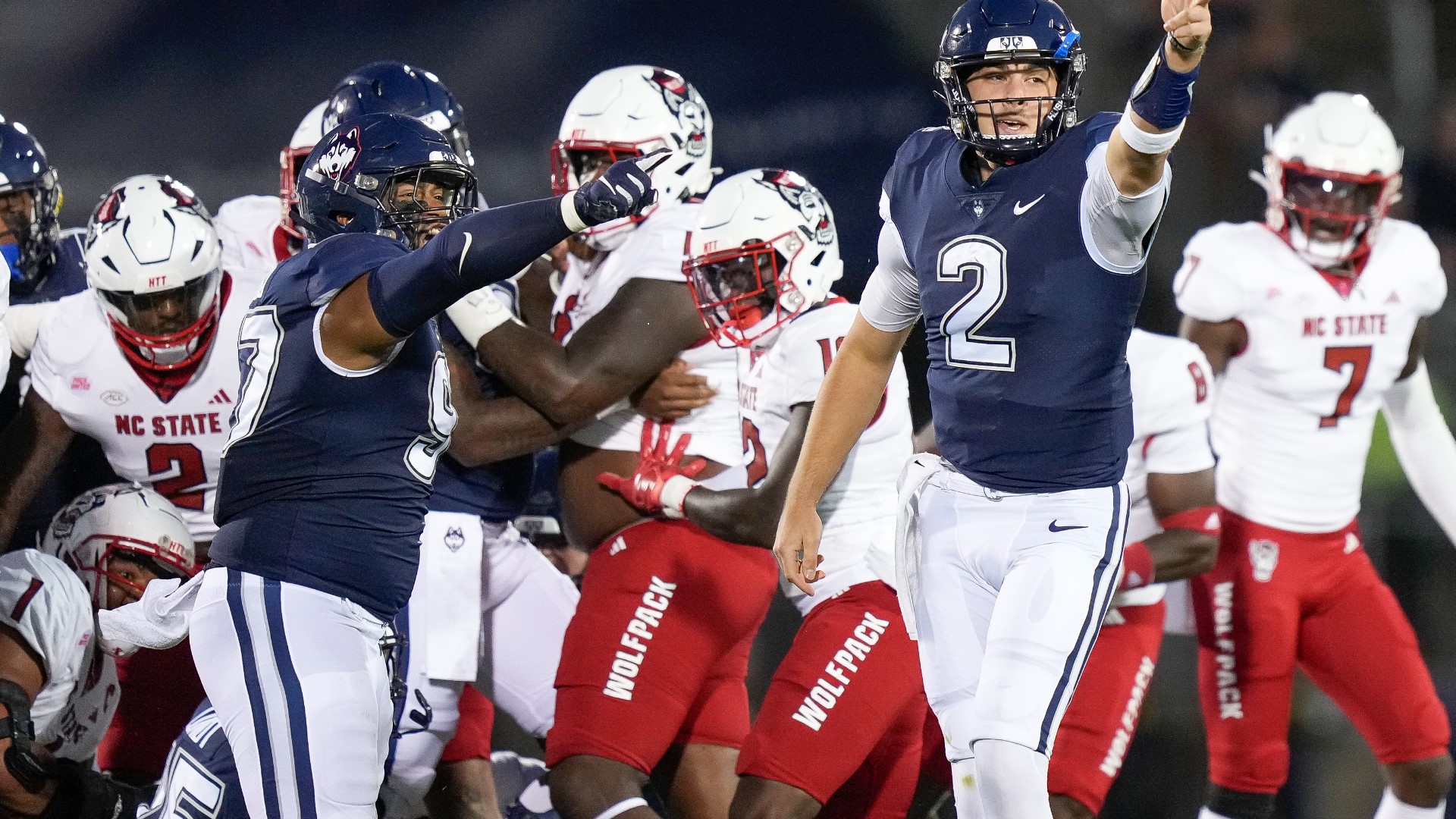 Photos: Huskies hit the field for day four of Fall practice