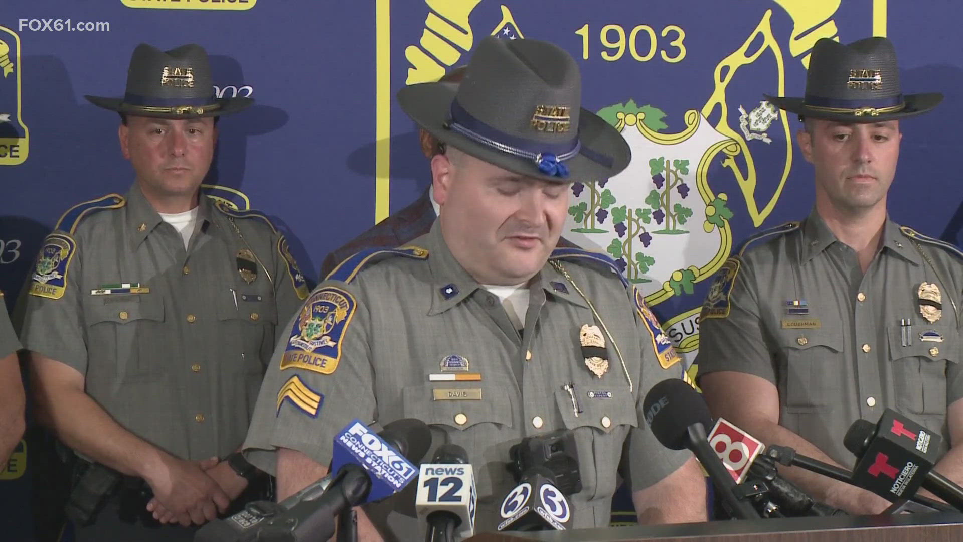 State police provided an update on the line of duty death of Trooper Aaron Pelletier in a press conference Thursday night.
