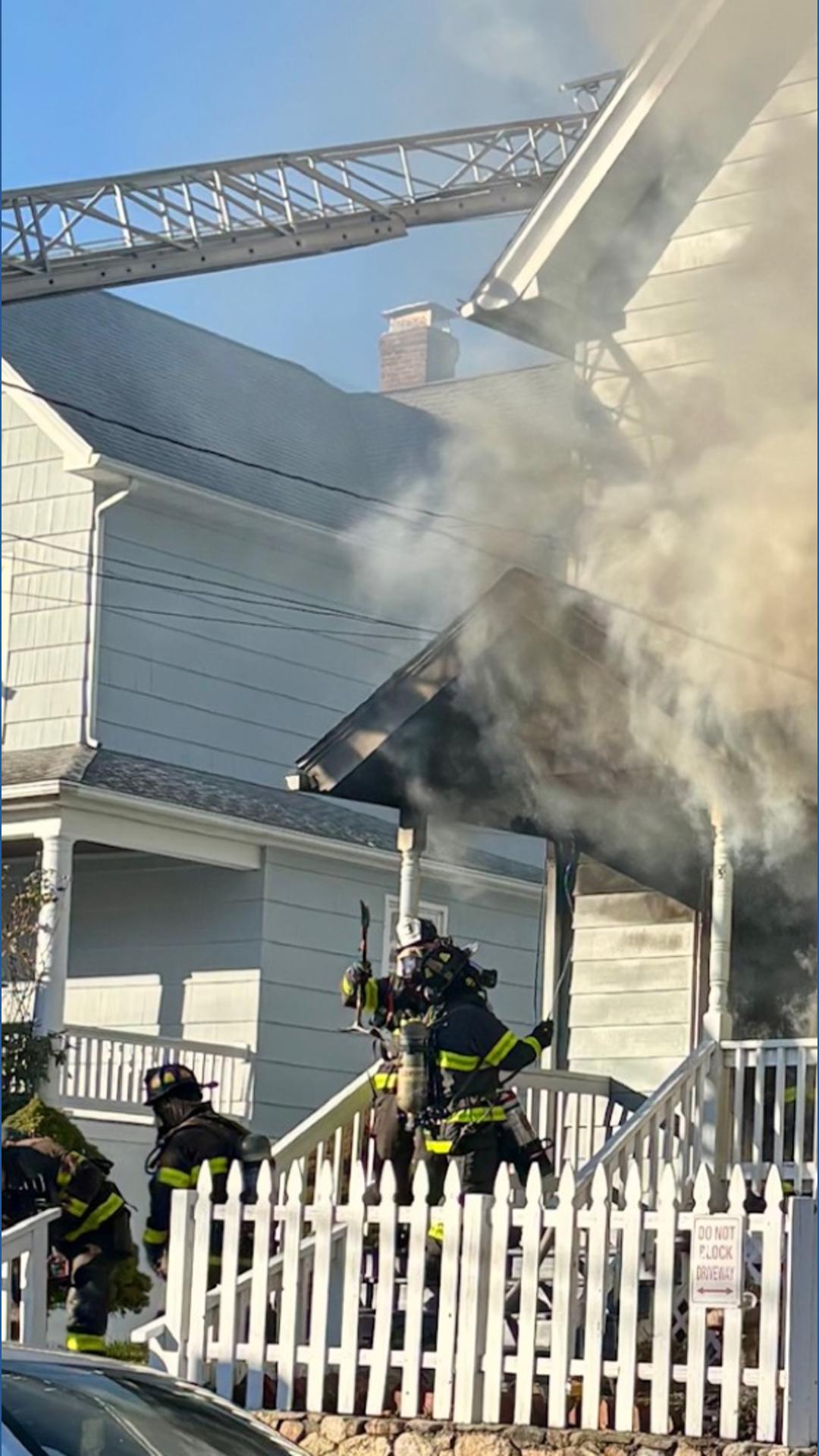5 firefighters injured, 12 displaced after Norwalk house fire | fox61.com