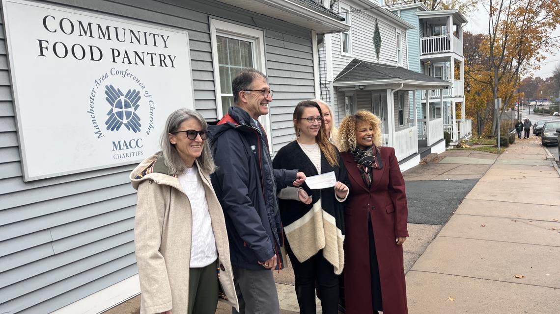 Manchester Road Race gives $12,000 boost to local charity for holiday season