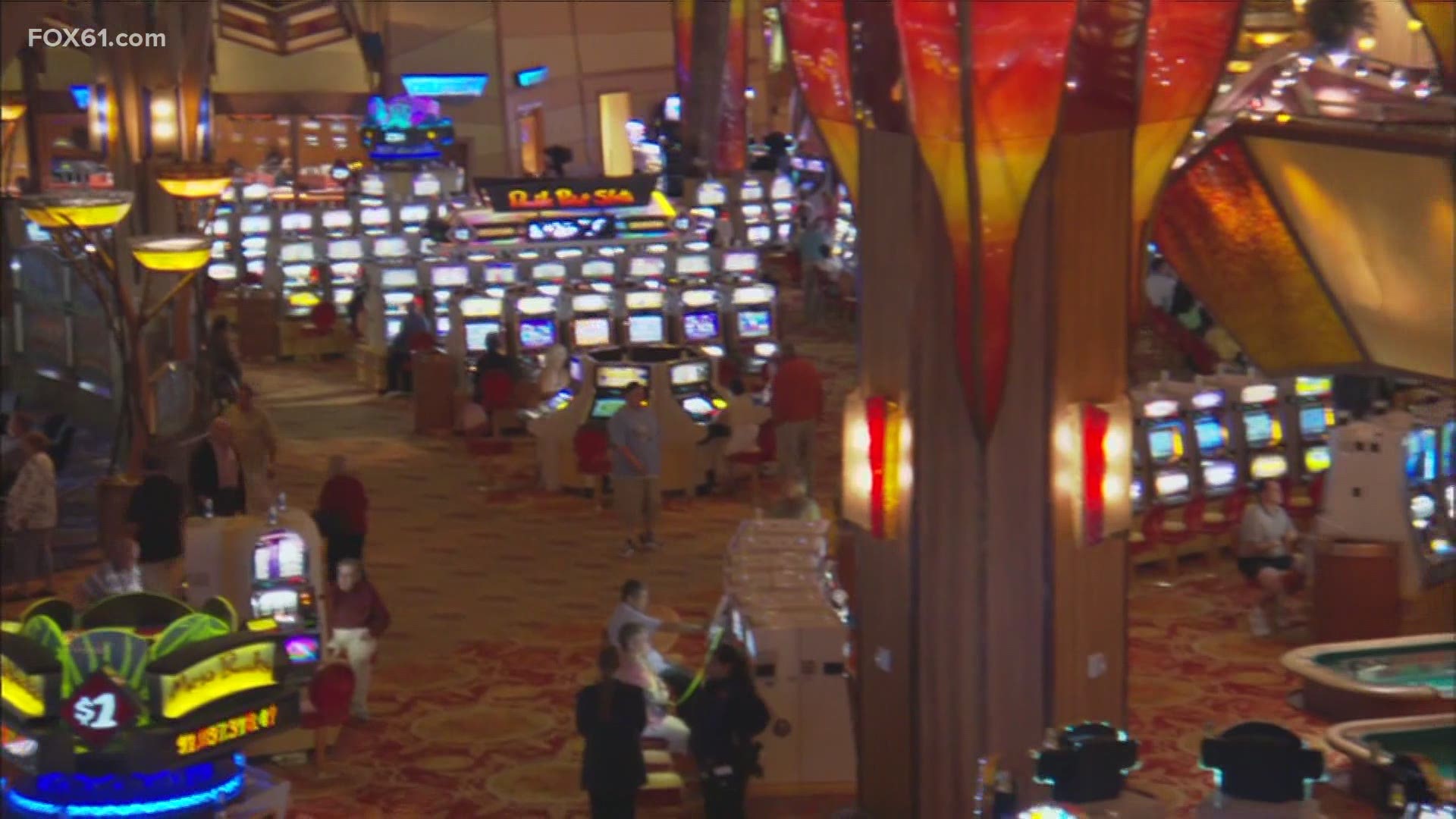 Mohegan Sun says it saw over 20,000 new people return to the casino in April. Those numbers helped contribute to their busiest month since the shutdown.