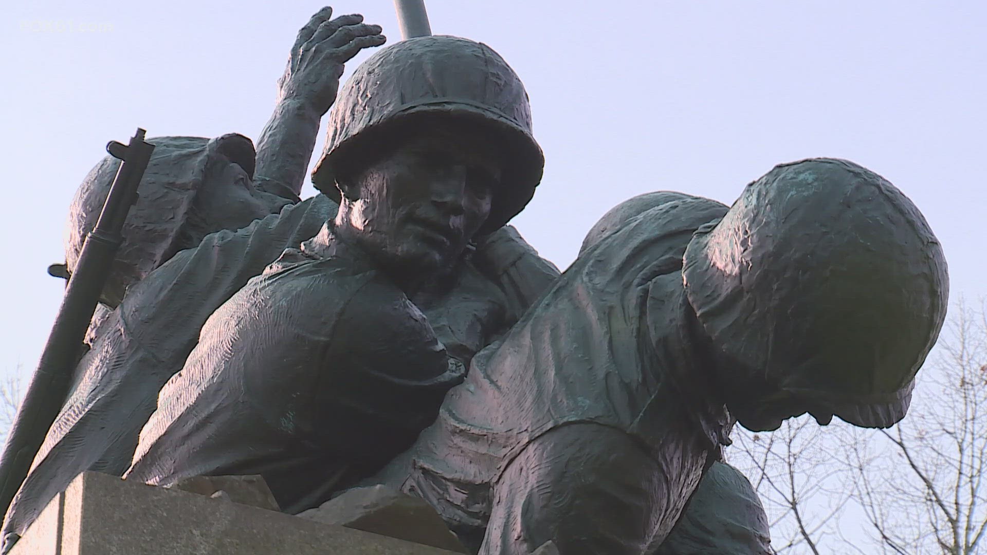 The Iwo Jima Memorial in New Britain will soon have a kiosk to help visitors learn information about the war and the people who didn't come home.