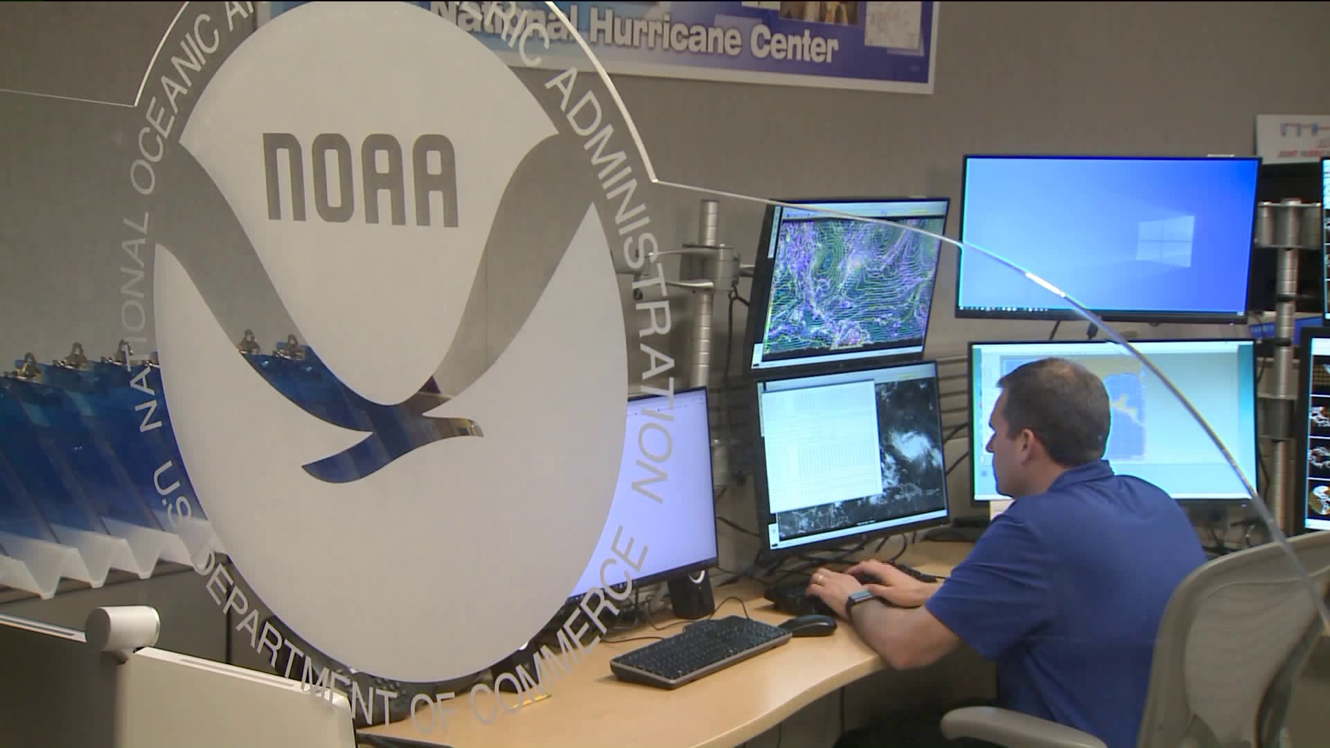 FOX61 takes a behind the scenes tour of the National Hurricane Center