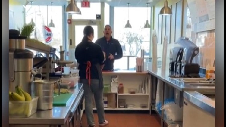Man arrested, fired from job after yelling racist remarks over smoothie