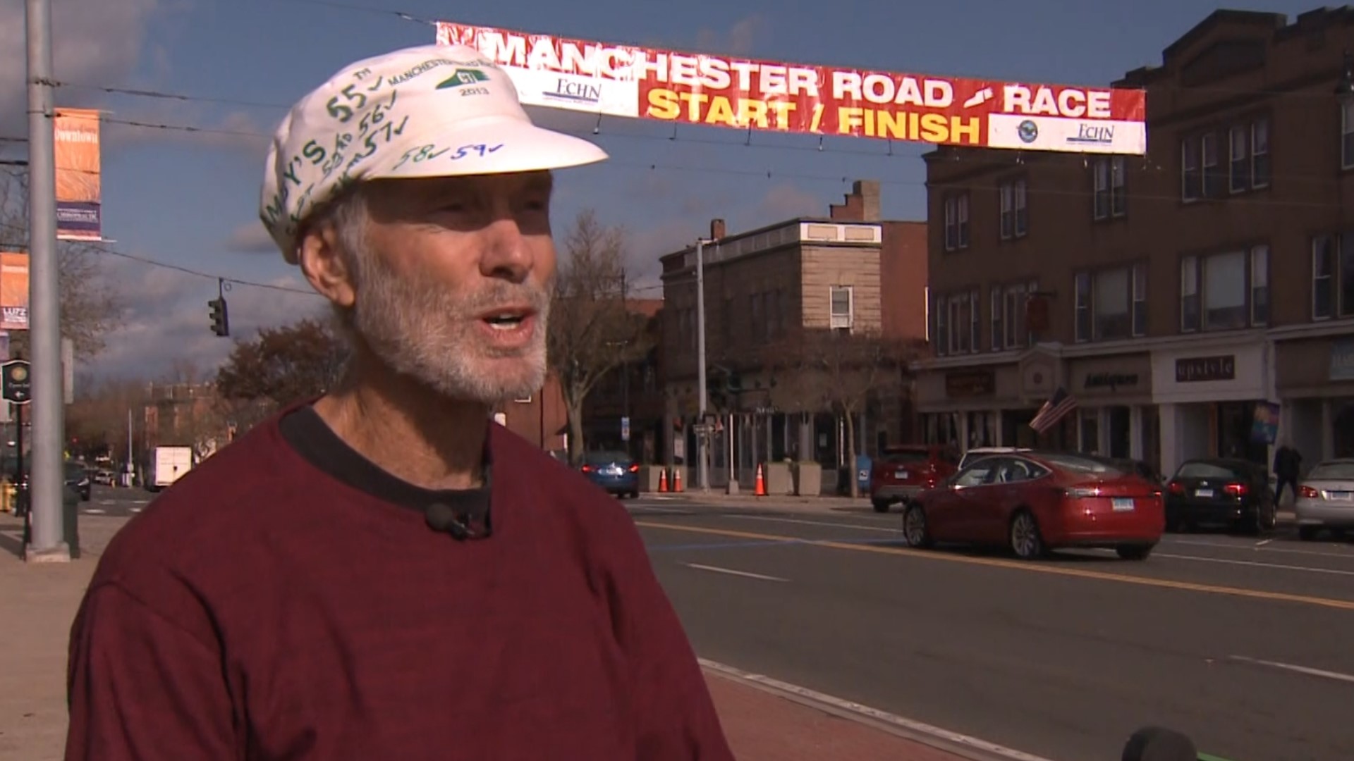 The nine-time Manchester Road Race champion is set to run the race for a record 60th time, all in a row.