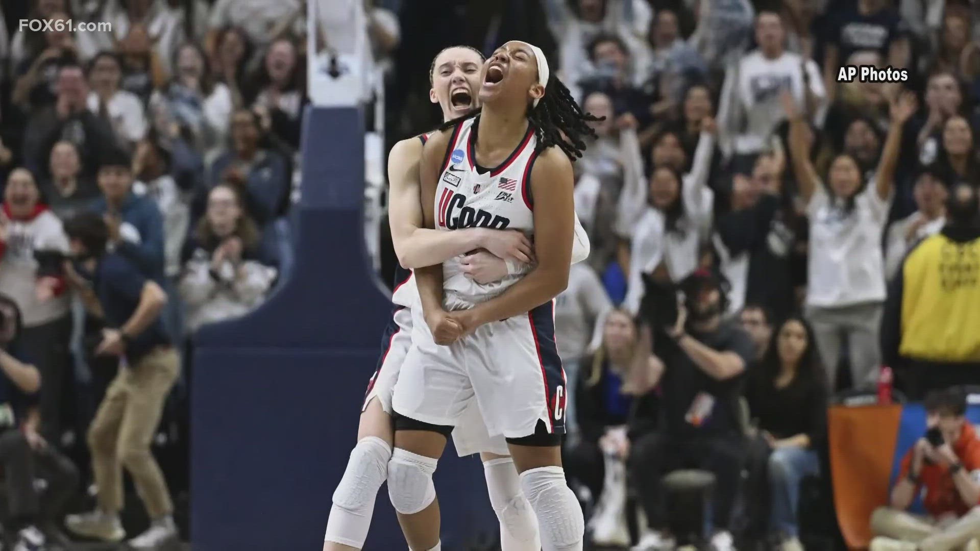 Carried by redshirt junior Paige Bueckers, who scored 32 points, the Huskies edged the Orange 72-64. Syracuse cut the lead to two points in the final minutes.