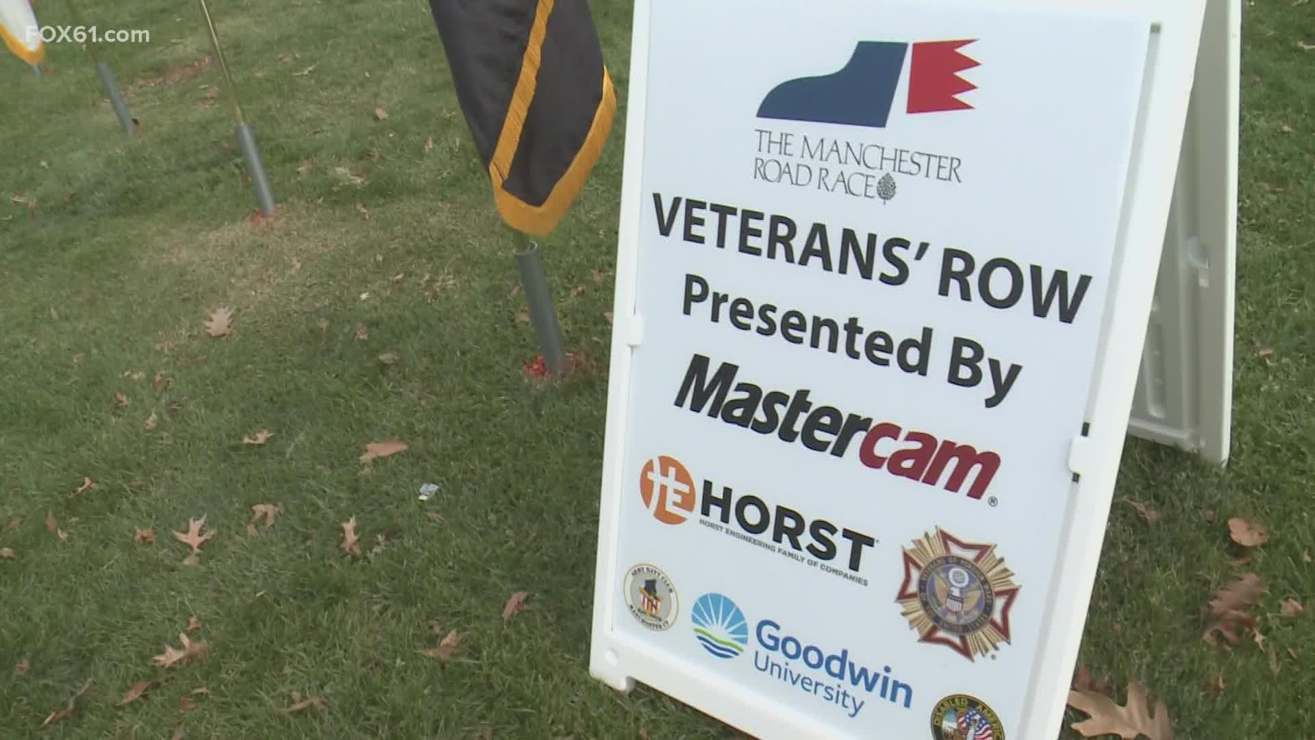 The Manchester Road Race has been honoring veterans for four years now, thanking them for their service.