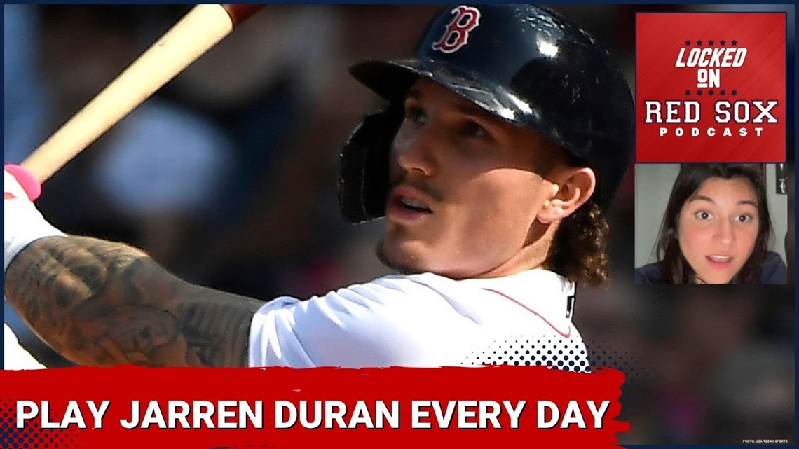 Jarren Duran is on a hot streak… For more, check out the  @rodenhiserhomeservices Heat Zone!