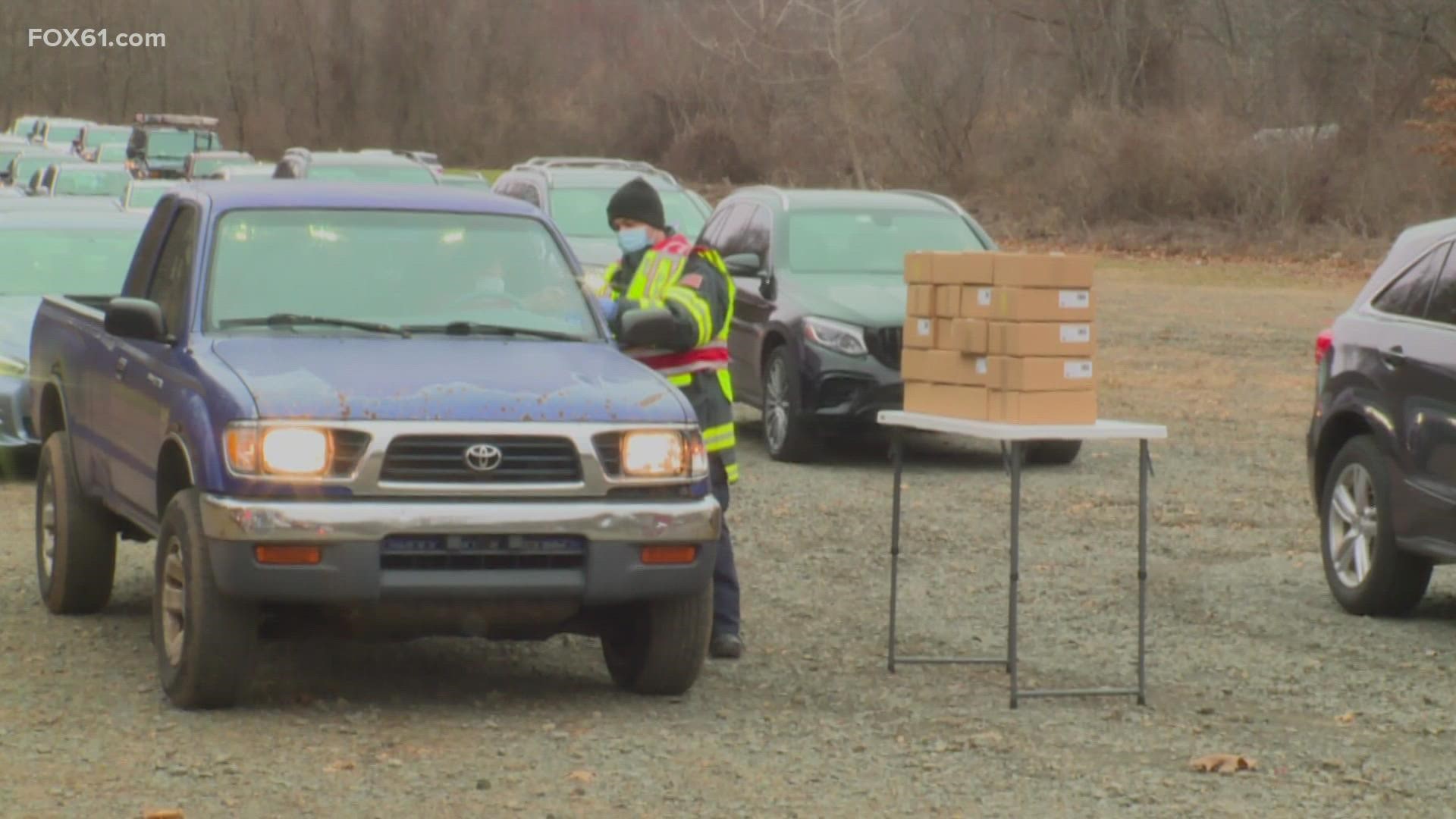 The event at Elm Ridge Park backed up traffic on Elm St. for more than an hour