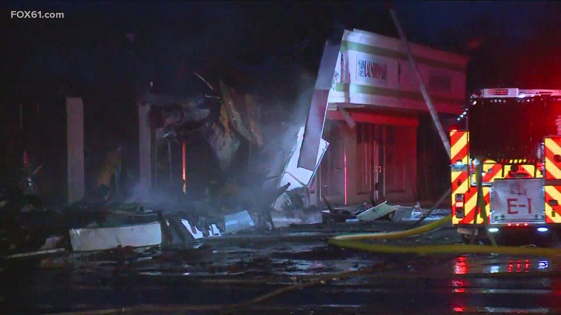 Businesses destroyed in Bristol fire | fox61.com