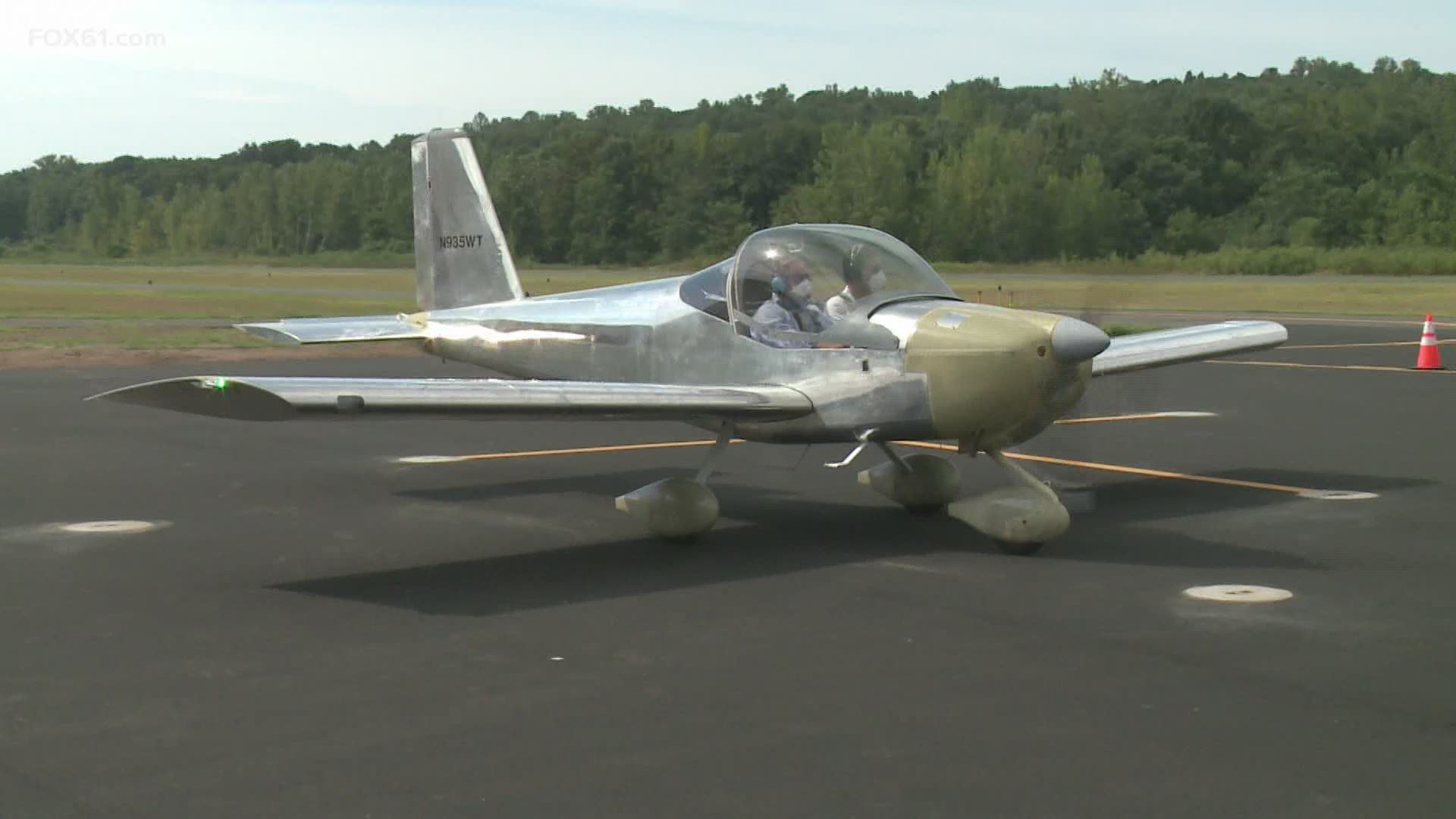 The plane took five years to create by the Wilcox Tech students. The plane is fully functionally