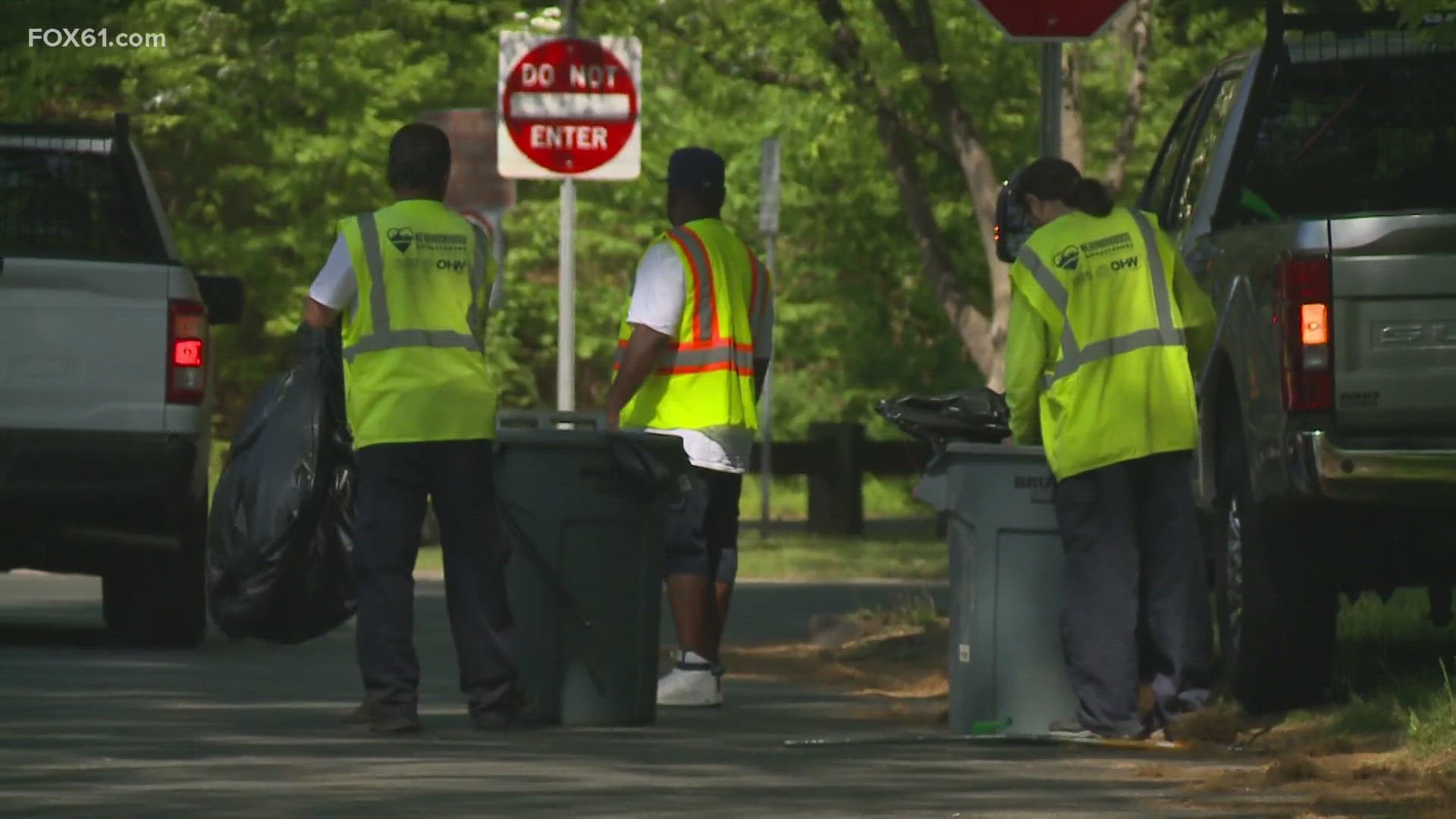 Hartford's Ambassadors program has people who were formerly incarcerated keep the city's streets clean and gives them opportunities.