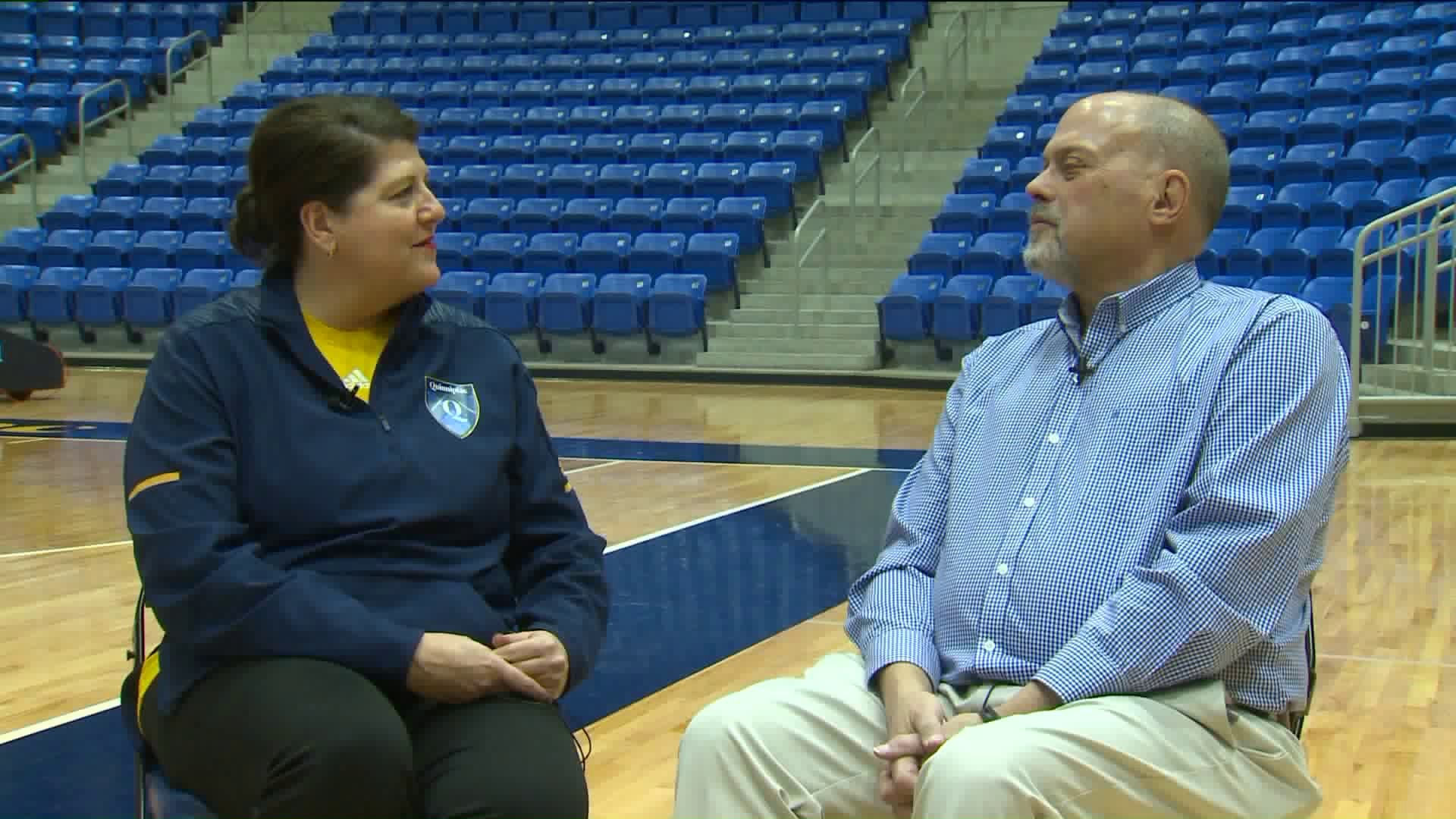 1-on-1 with QU WBB Coach
