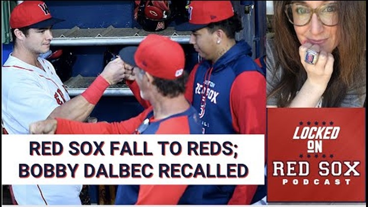 Boston Red Sox Fall To Cinncinati Reds In Finale; Bobby Dalbec Recalled With Trevor Story On IL