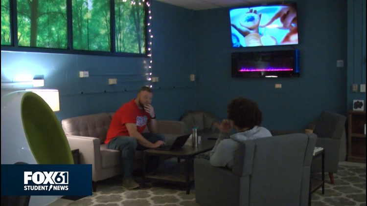 Finding a place to decompress in school | FOX61 Student News