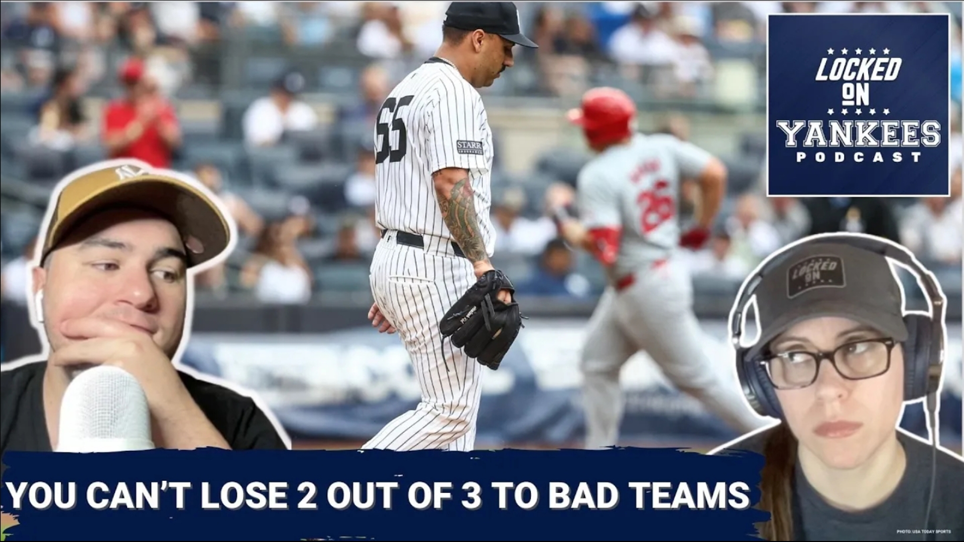 The Yankees lost another series to a lesser opponent and to add insult to injury, they refuse to call up Jasson Dominguez.