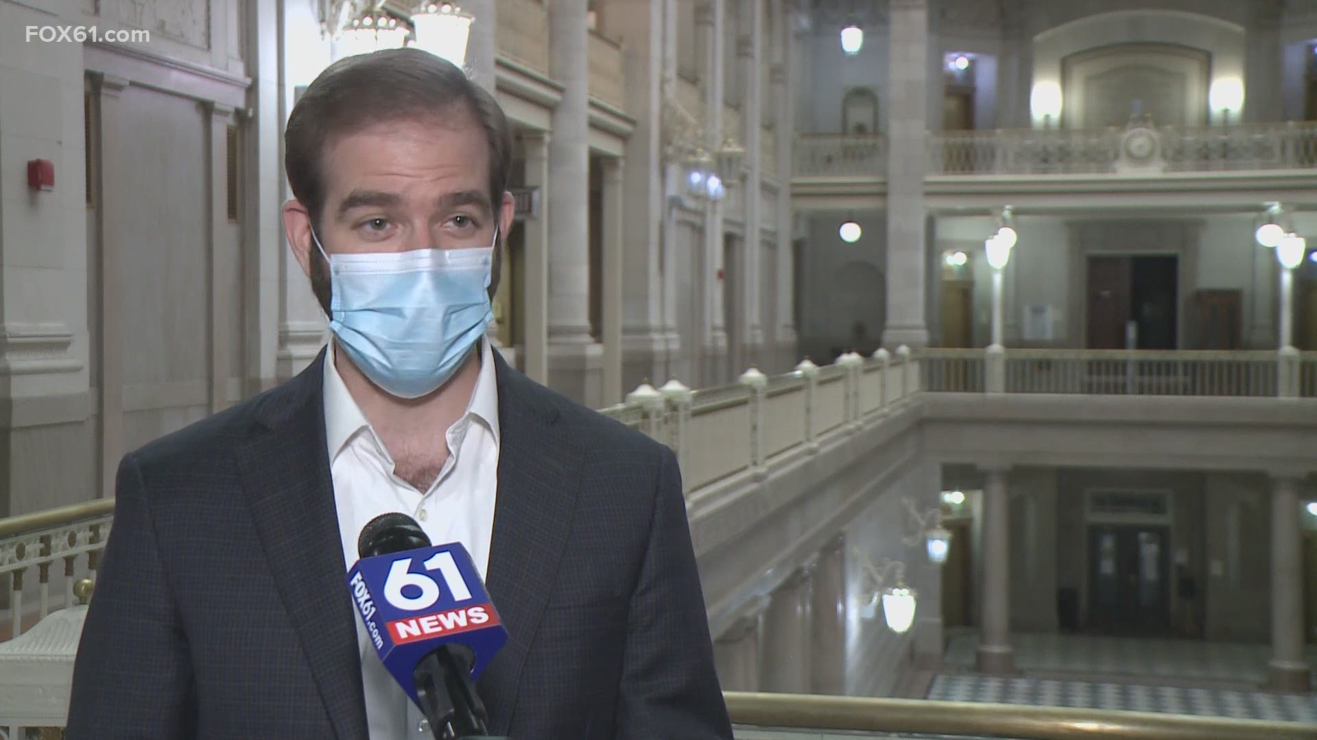 Mayor Bronin said he --like many other mayors --appreciate the new administration's determination to launch a full-scale federal effort to get more people vaccinated