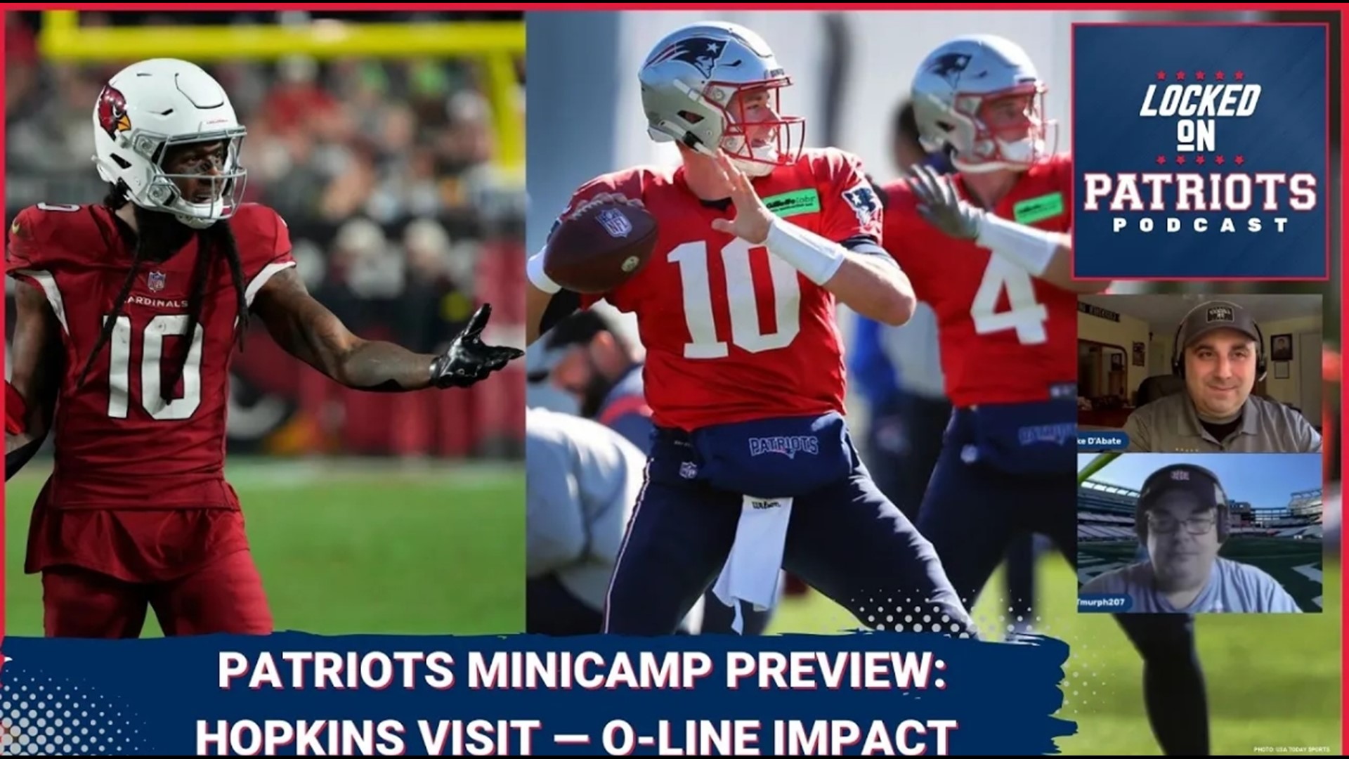 DeAndre Hopkins to Patriots? + What We Learned at Minicamp