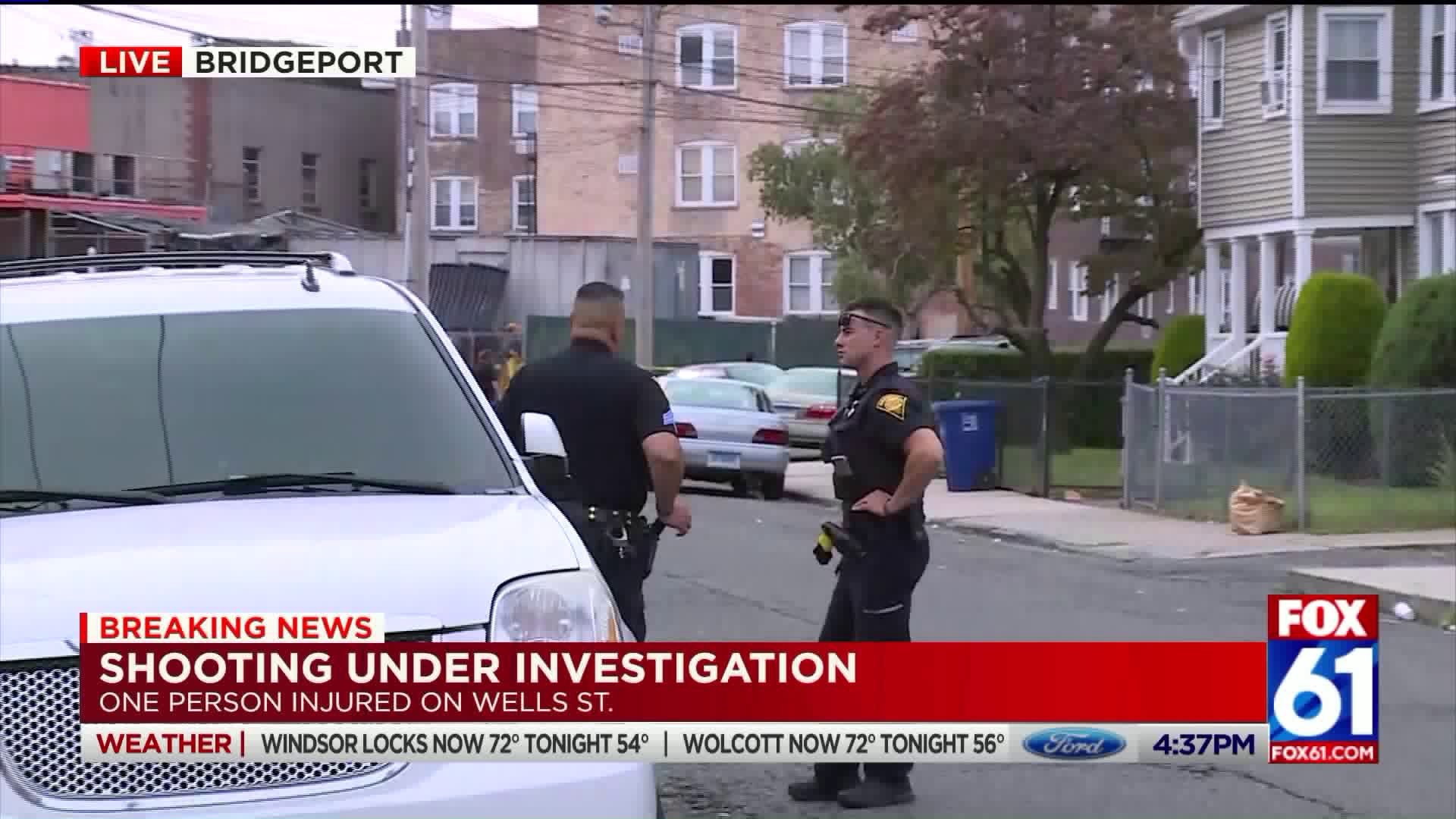 One injured in Bridgeport shooting