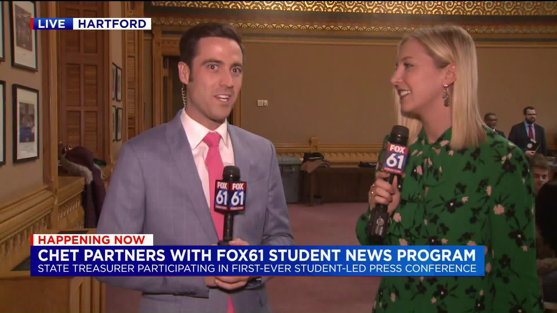 CHET and FOX61 Student News