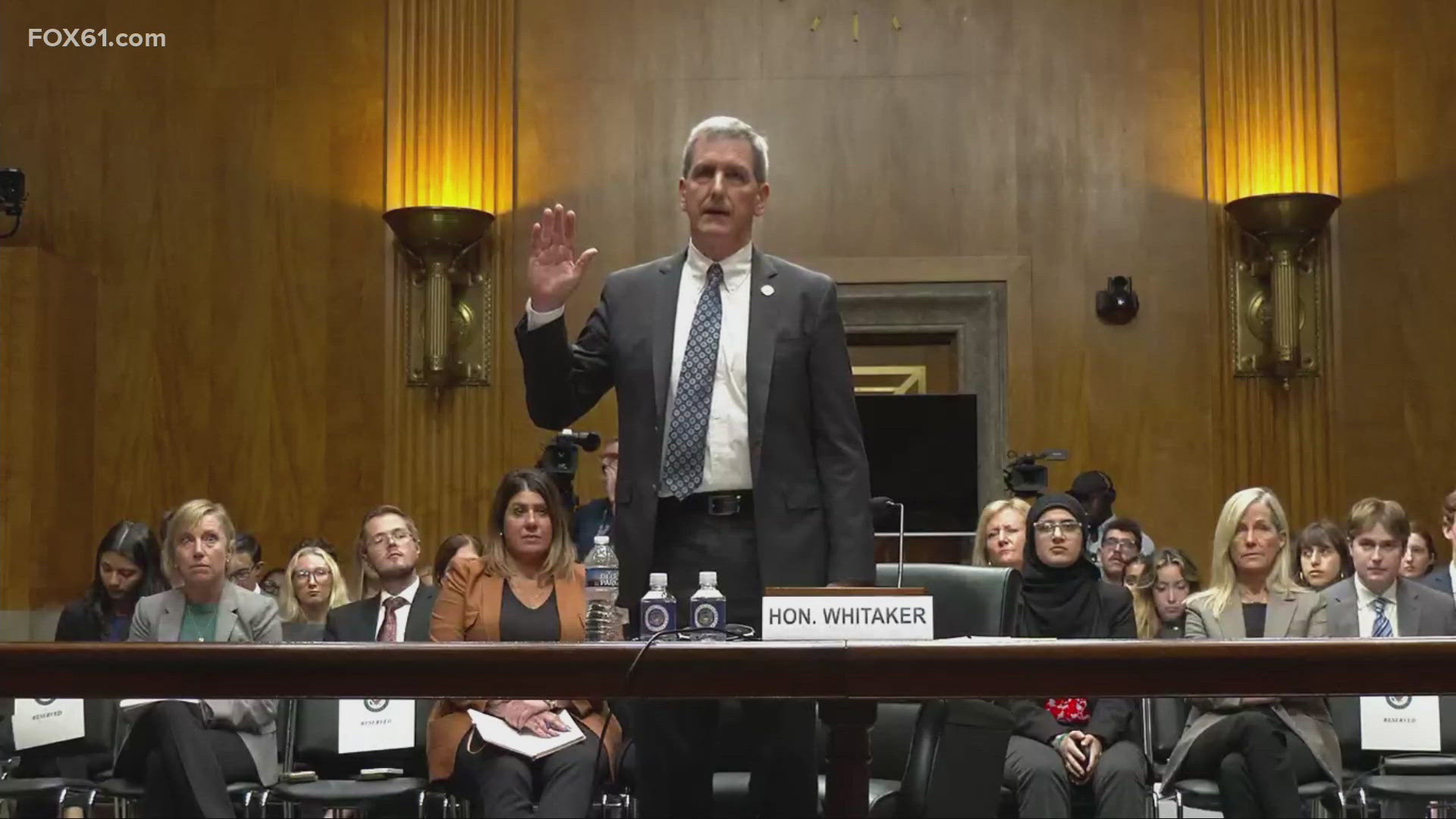 Michael Whitaker testified that since January's mid-air emergency of an Alaska Airlines flight, the FAA changed the way it regulates Boeing.