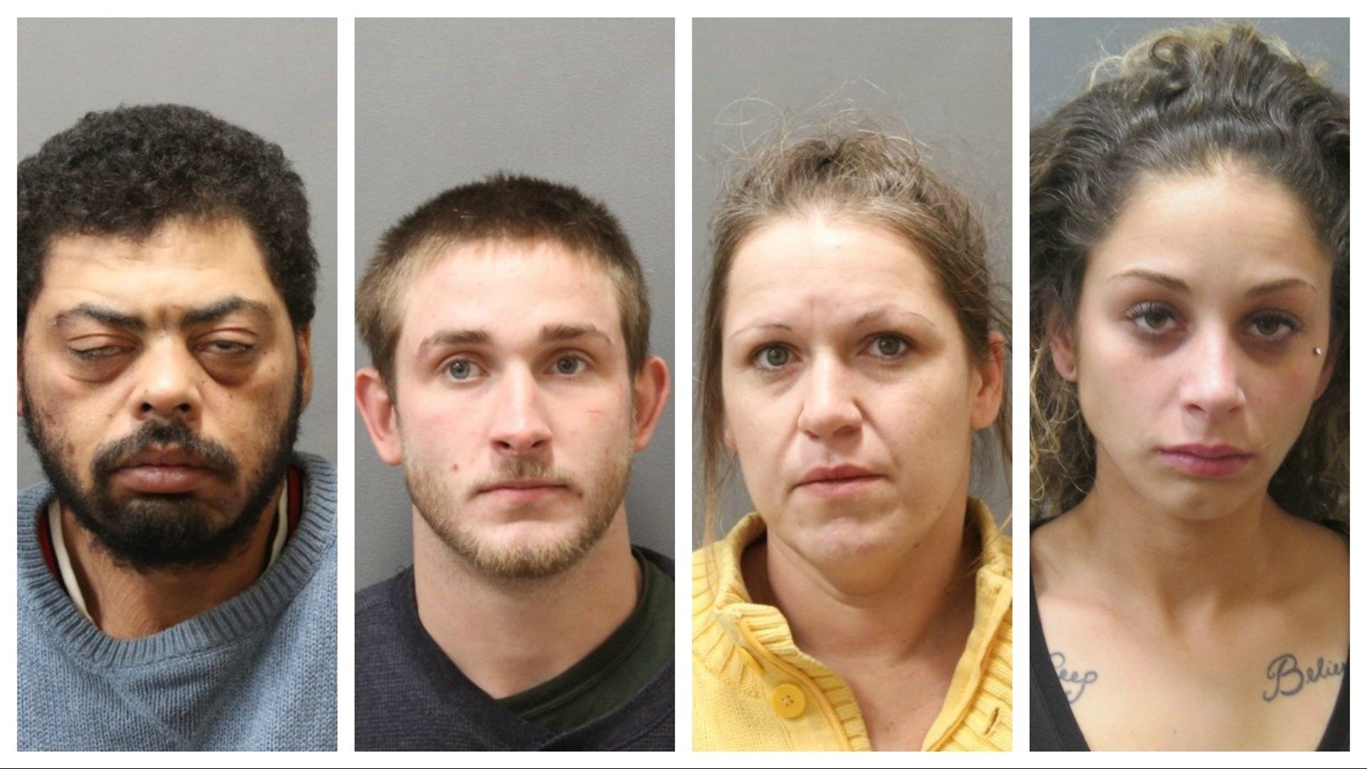 Plainfield police arrest 4, seize over 200 bags of heroin