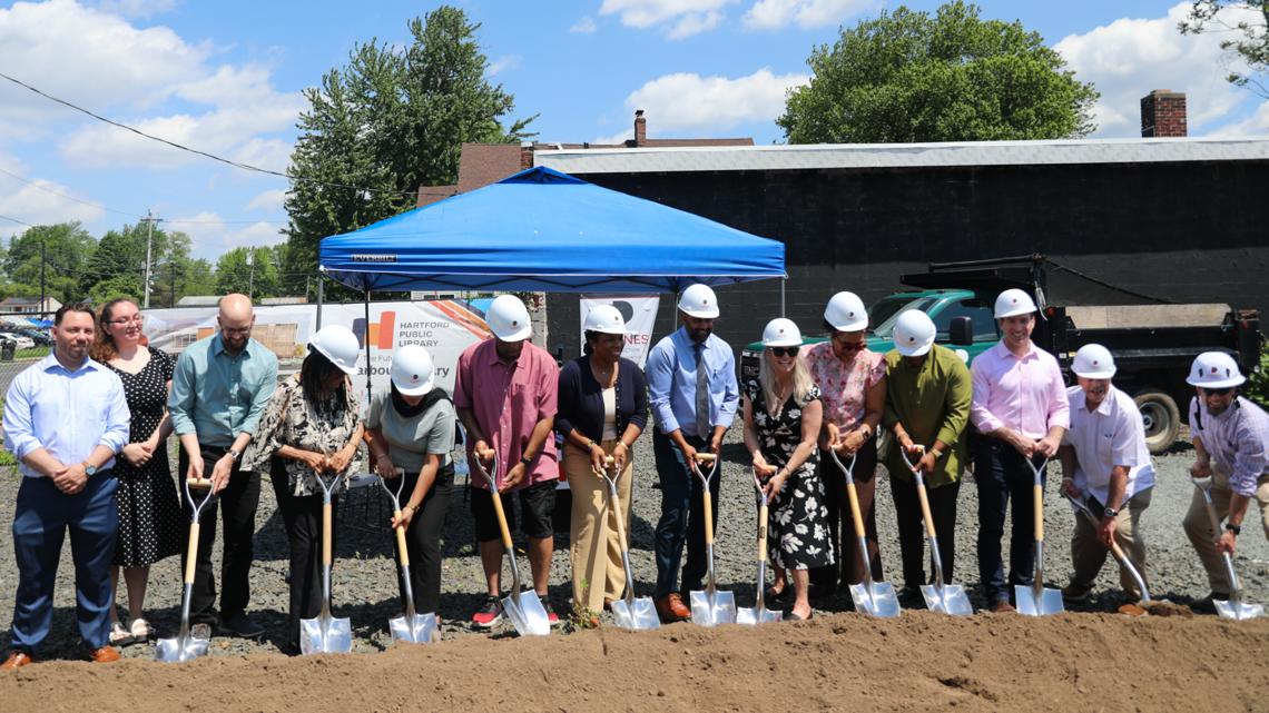 Construction of Hartford's new Barbour Street library begins with groundbreaking ceremony