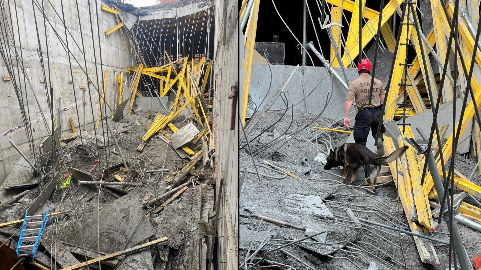 Photos: Inside of collapsed New Haven building during rescues | fox61.com