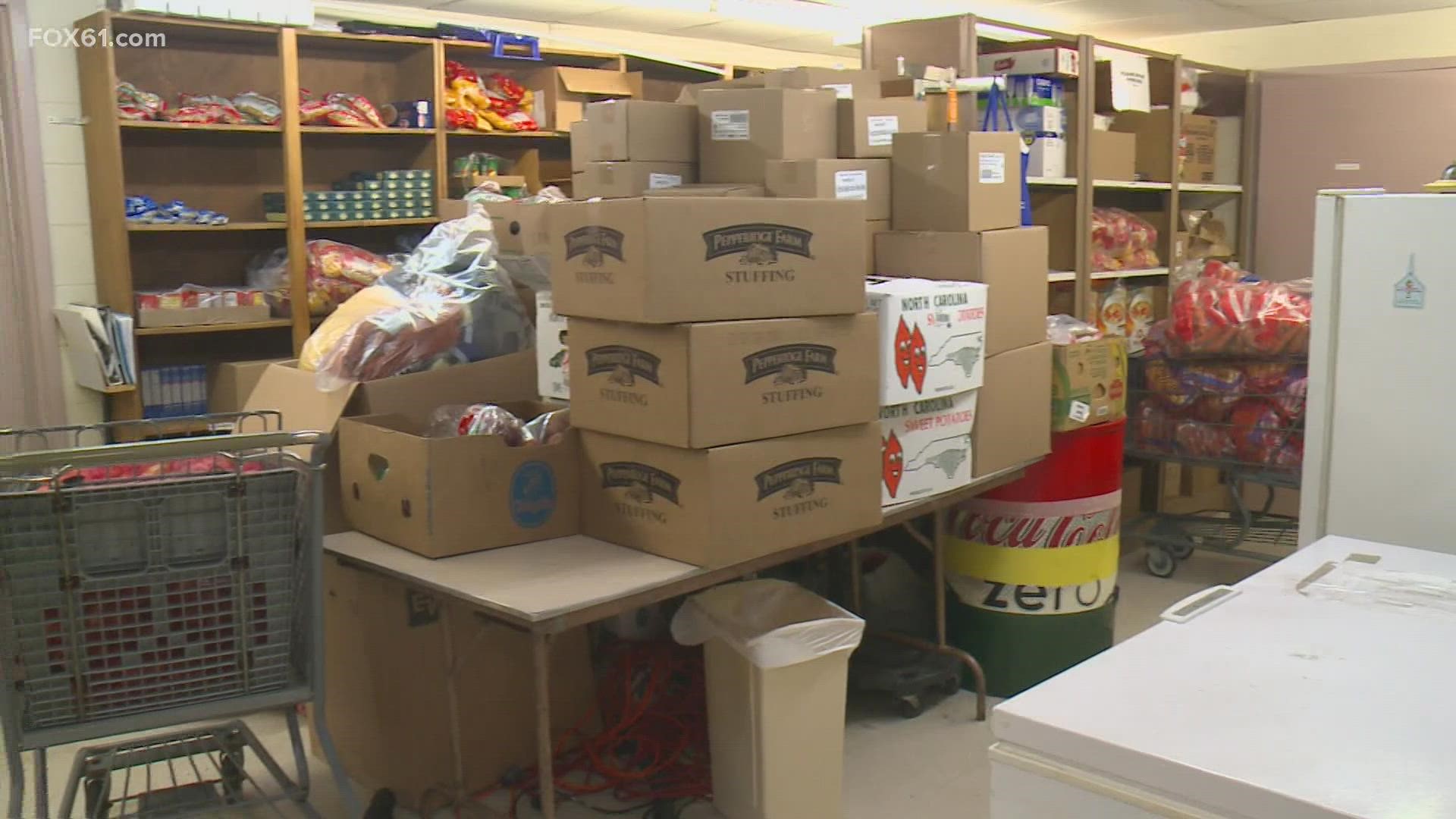 Some food pantries are facing difficulties keeping their shelves stocked--
But that need for help from so many families across the state is what keeps them going.