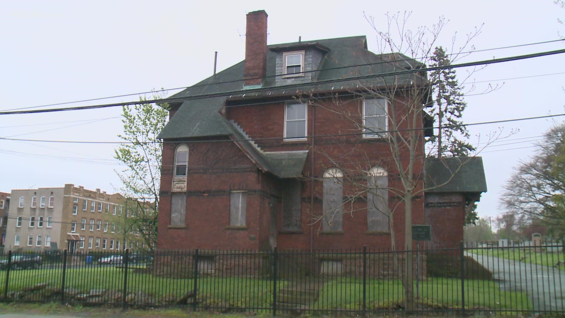 The one of a kind Deborah Chapel in the Frog Hollow neighborhood first-served immigrants from Germany in the 1800s