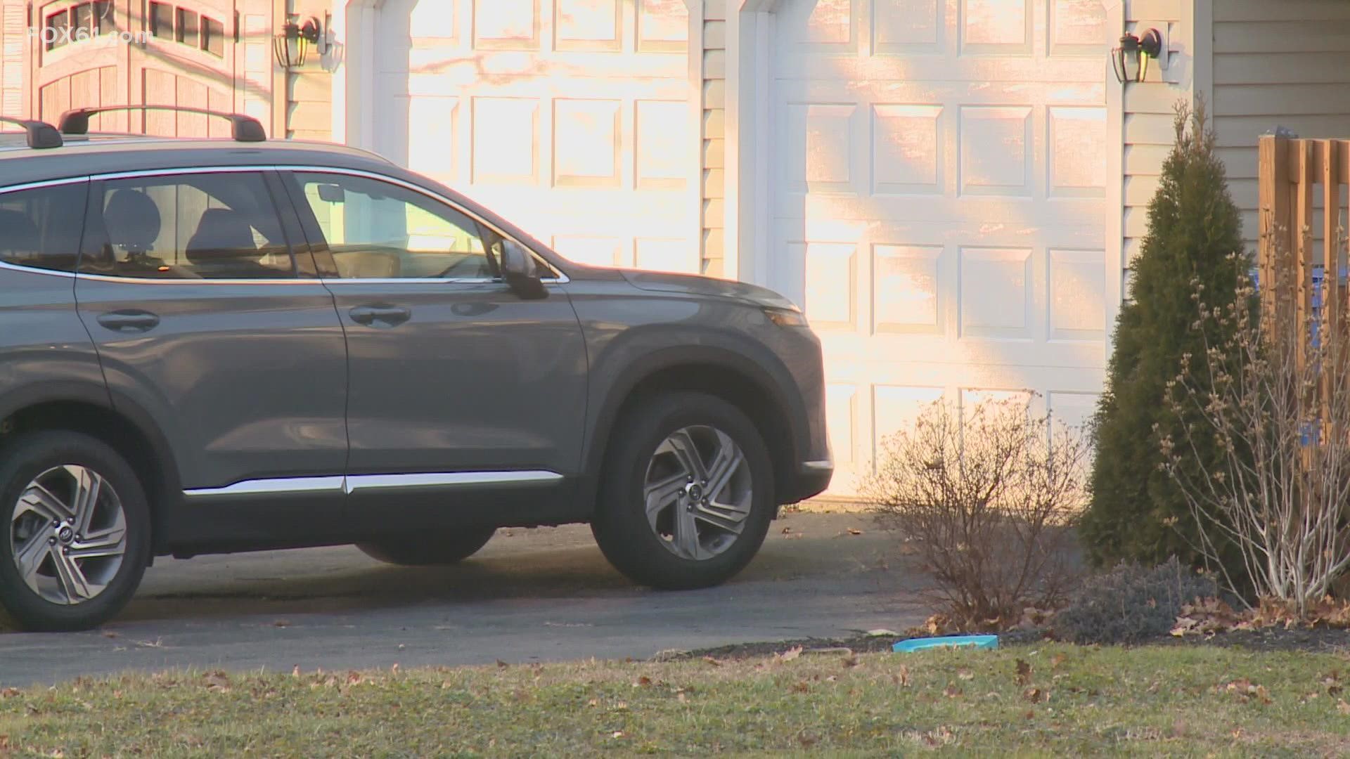 Two Bristol homeowners were threatened by suspects with a gun when they interrupted a catalytic converter theft overnight into Sunday morning, according to police.