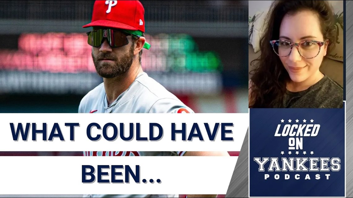 For The Win on X: Bryce Harper wore regular glasses in a game, and the  internet loved them. But also had jokes. 📸: @masnNationals    / X