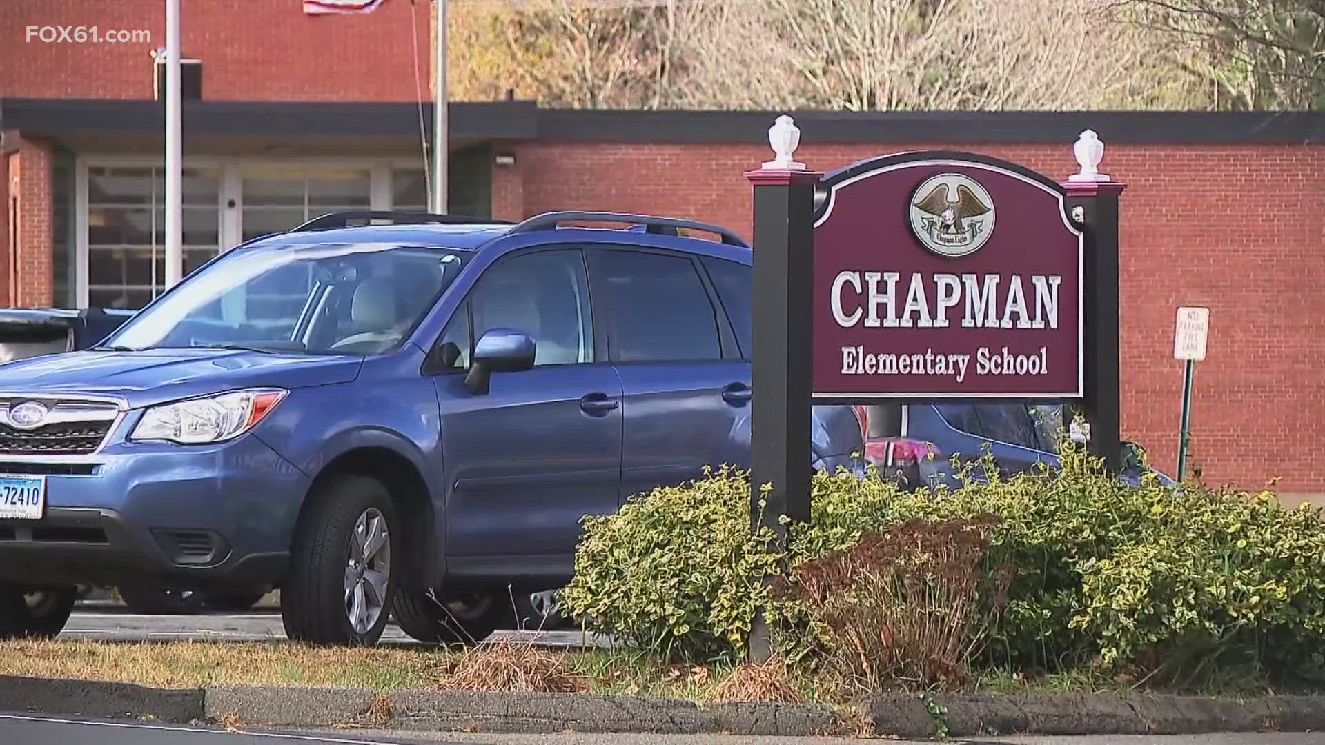 Annie Dunleavy, a special education teacher at Chapman Elementary School in Cheshire, resigned effective immediately Wednesday, the superintendent said.