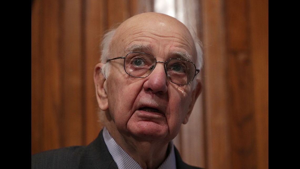 Former Federal Reserve Chairman Paul Volcker has died