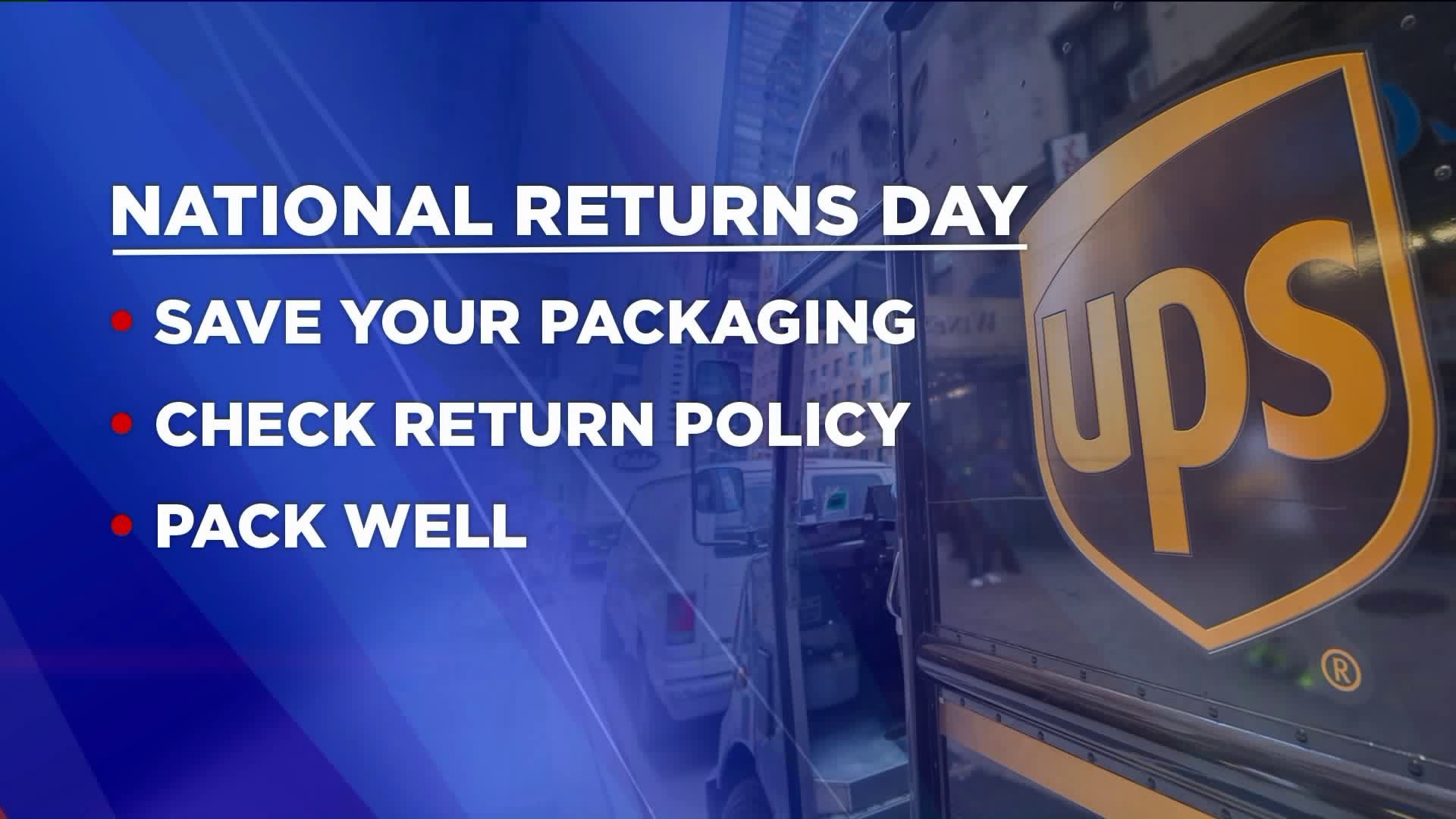 Brent`s got you back: National Returns Day