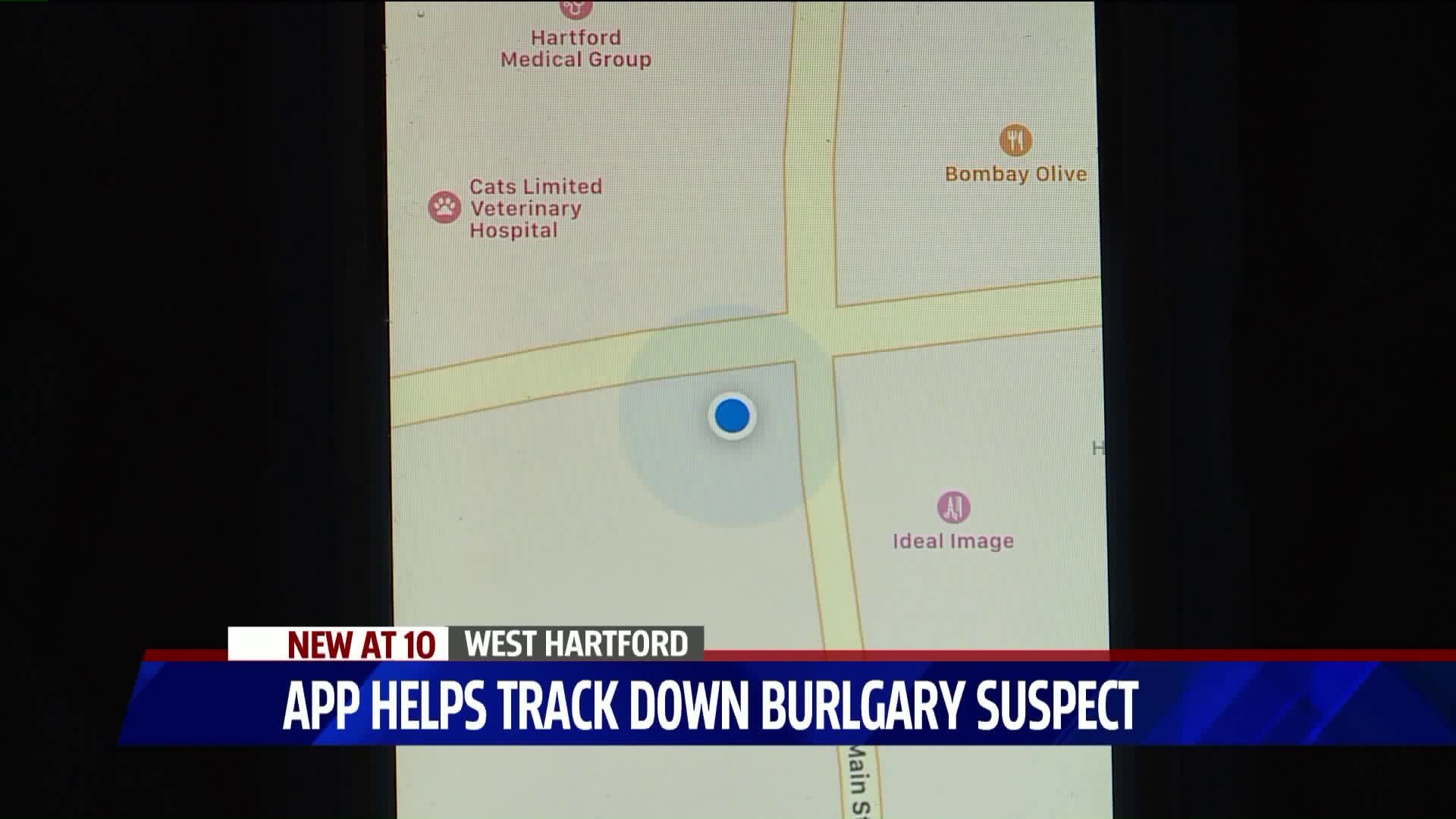 App helps track down burglary suspect