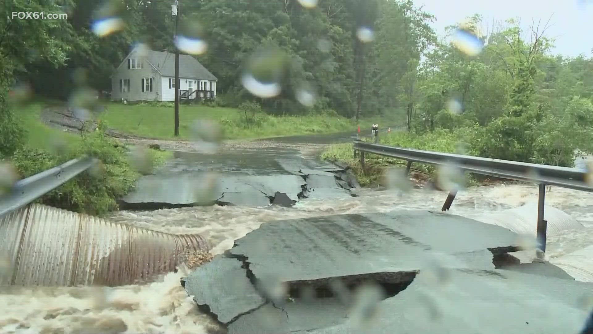 The cleanup is still ongoing from the rainfall earlier in the week, and Sunday looks to bring more of the same.