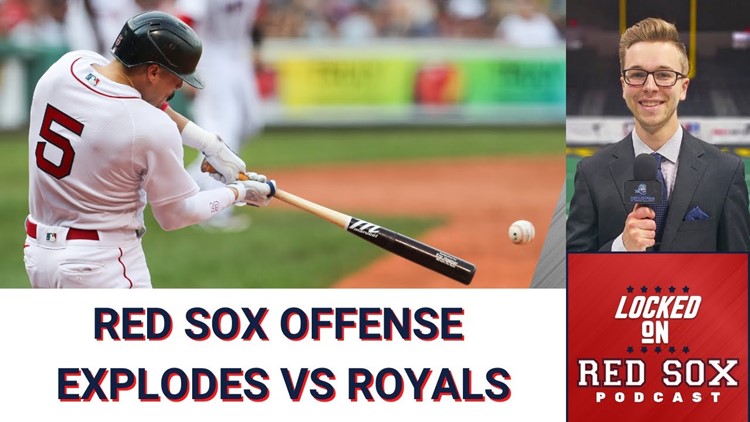 Boston offense explodes vs Kansas City | Locked On Red Sox