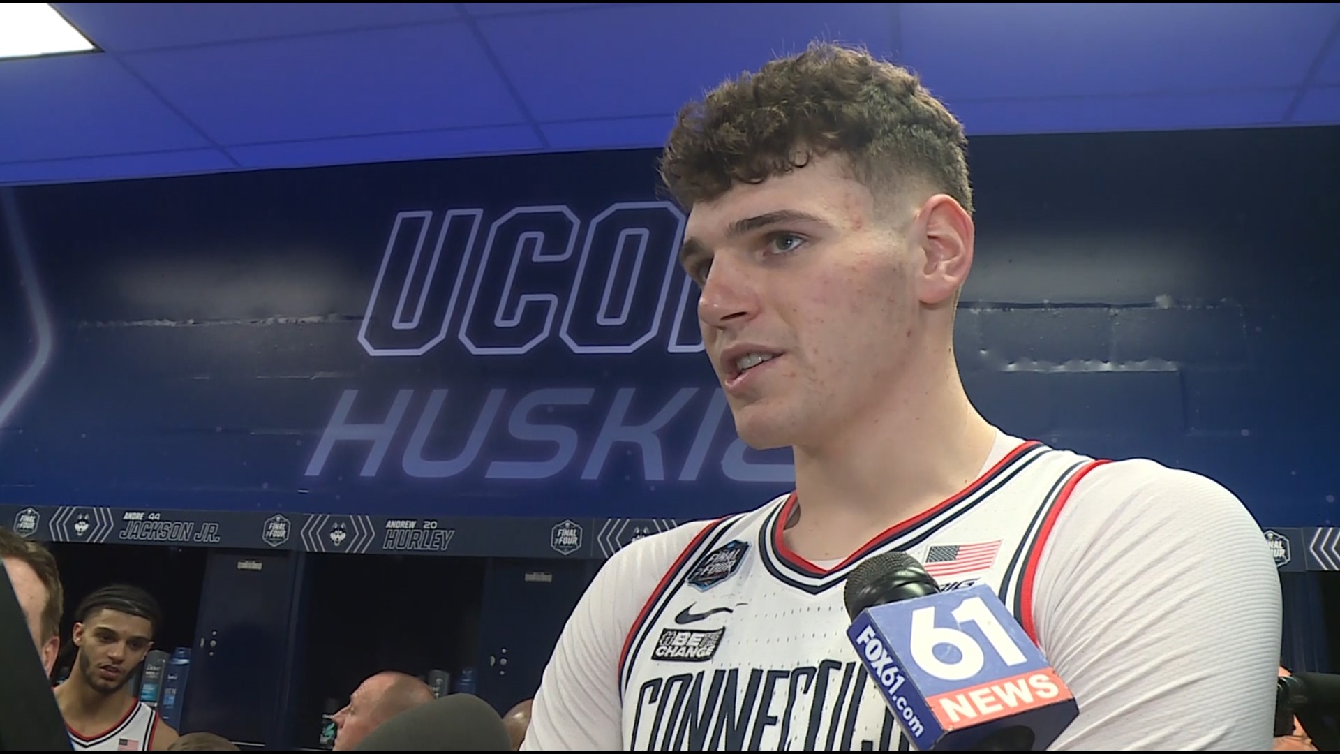 Clingan says it's a dream come true to be able to play in the national title game in his first year with the Huskies.