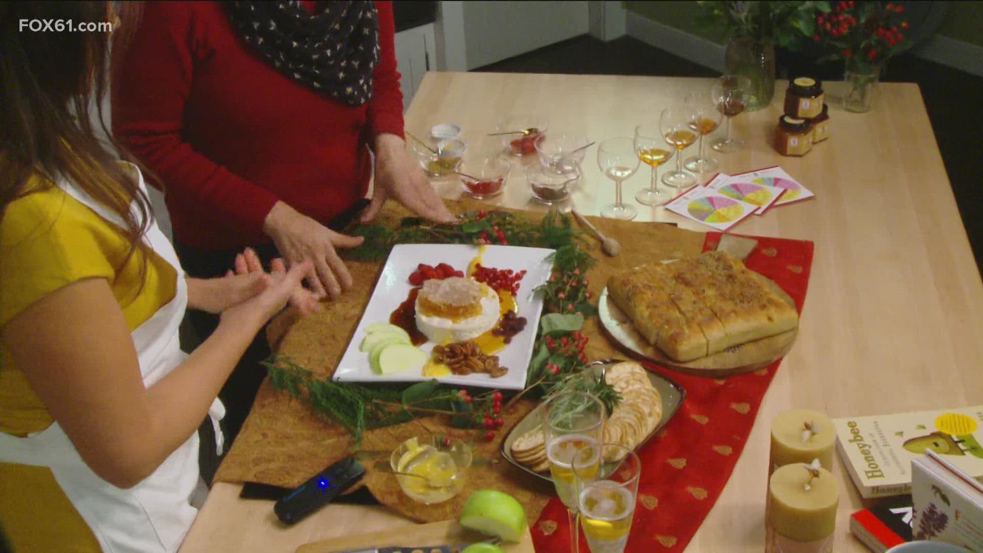 Marina Marchese, a Master Honey Sommelier, shows us how to make the perfect Honey board this holiday season.