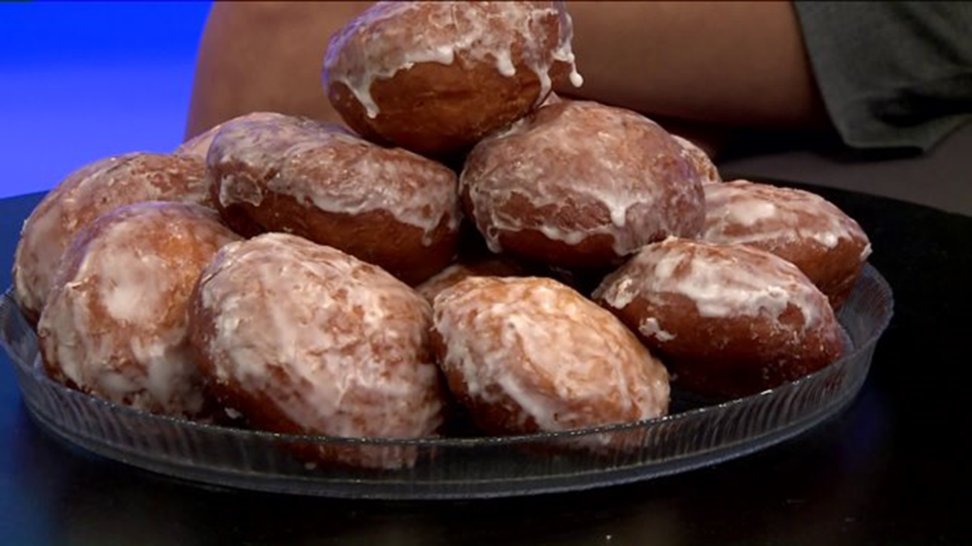 Getting ready for Fat Tuesday with paczkis or Polish donuts