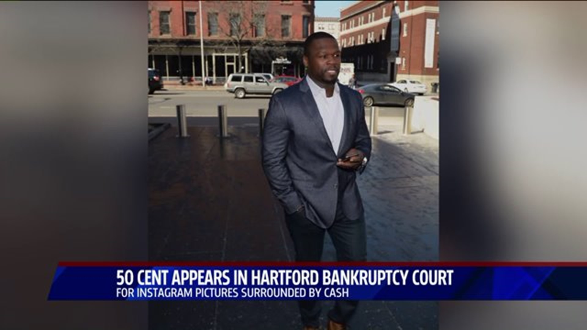 Crowds gather at courthouse for 50 Cent`s bankruptcy hearing