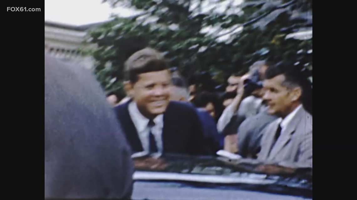 Never before seen film of JFK brought to light