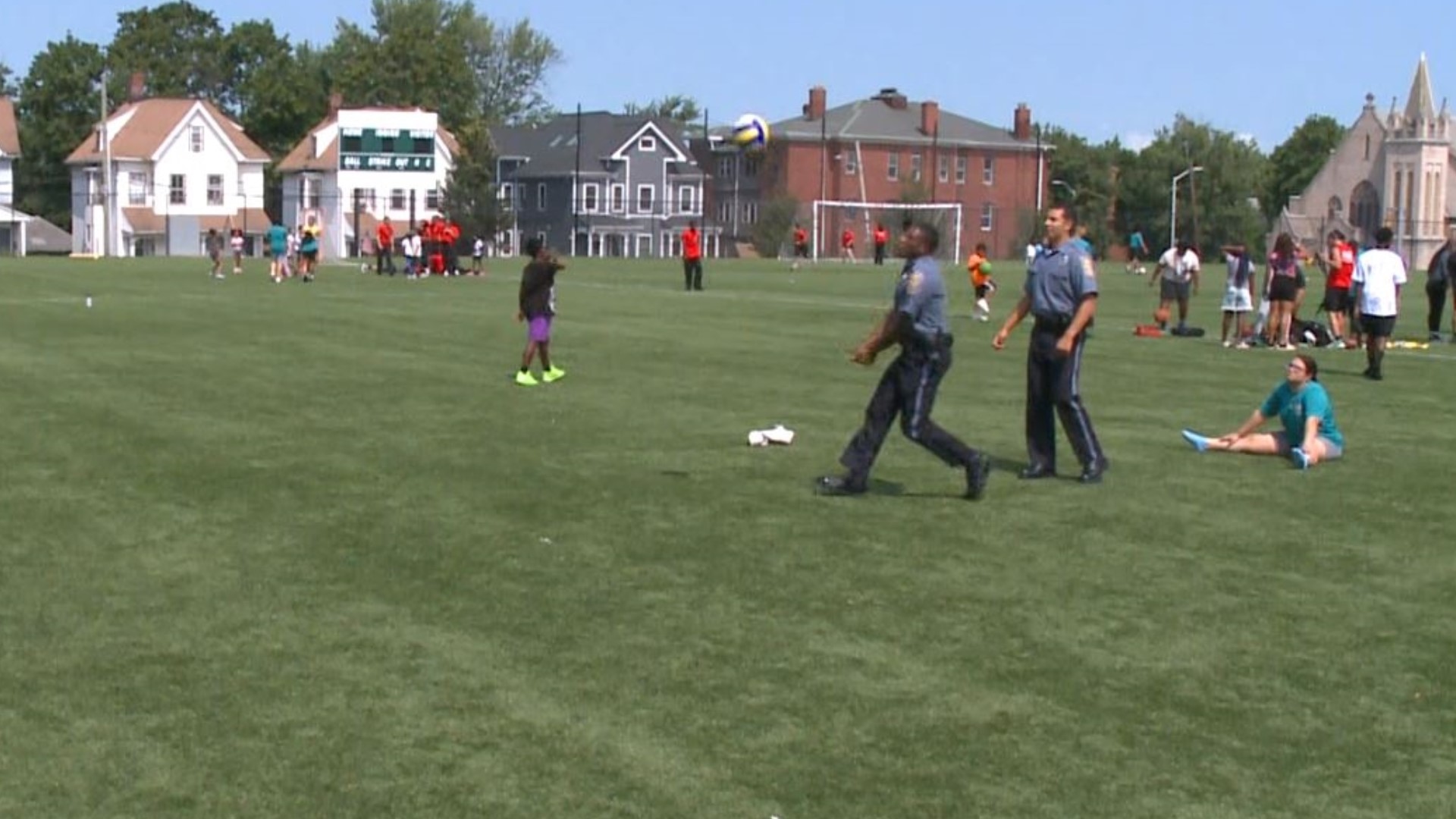 Building relationships with the community and its children is important for the Hartford Police and Fire Department.